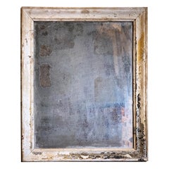Heavily Distressed French Mirror