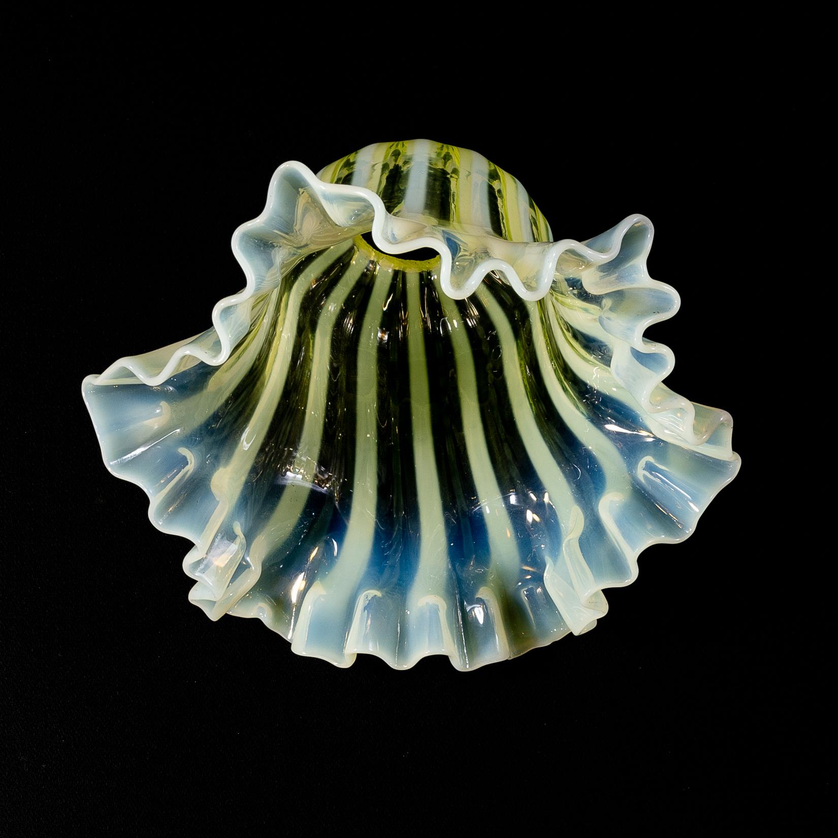vaseline glass lamp shade