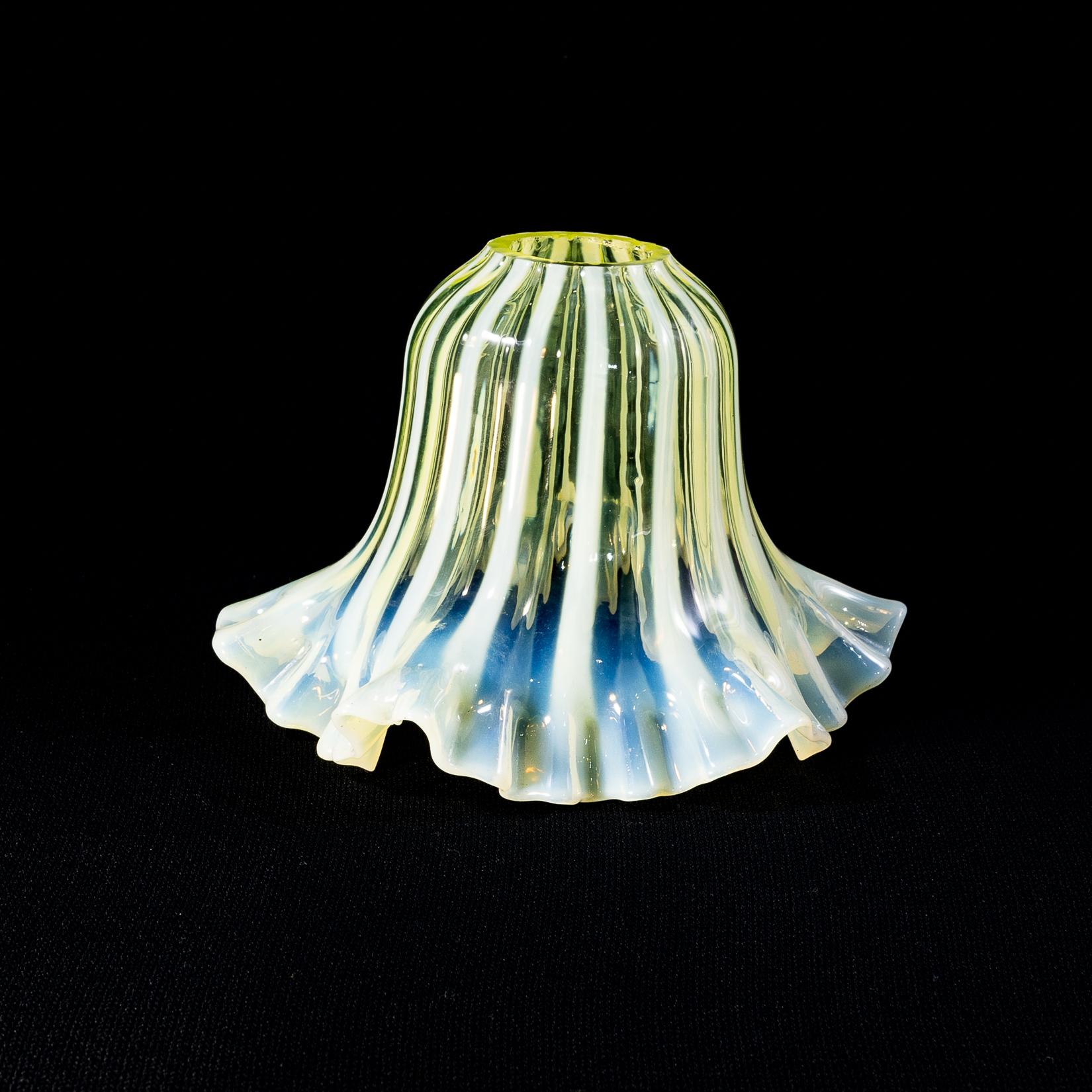 vaseline glass shade