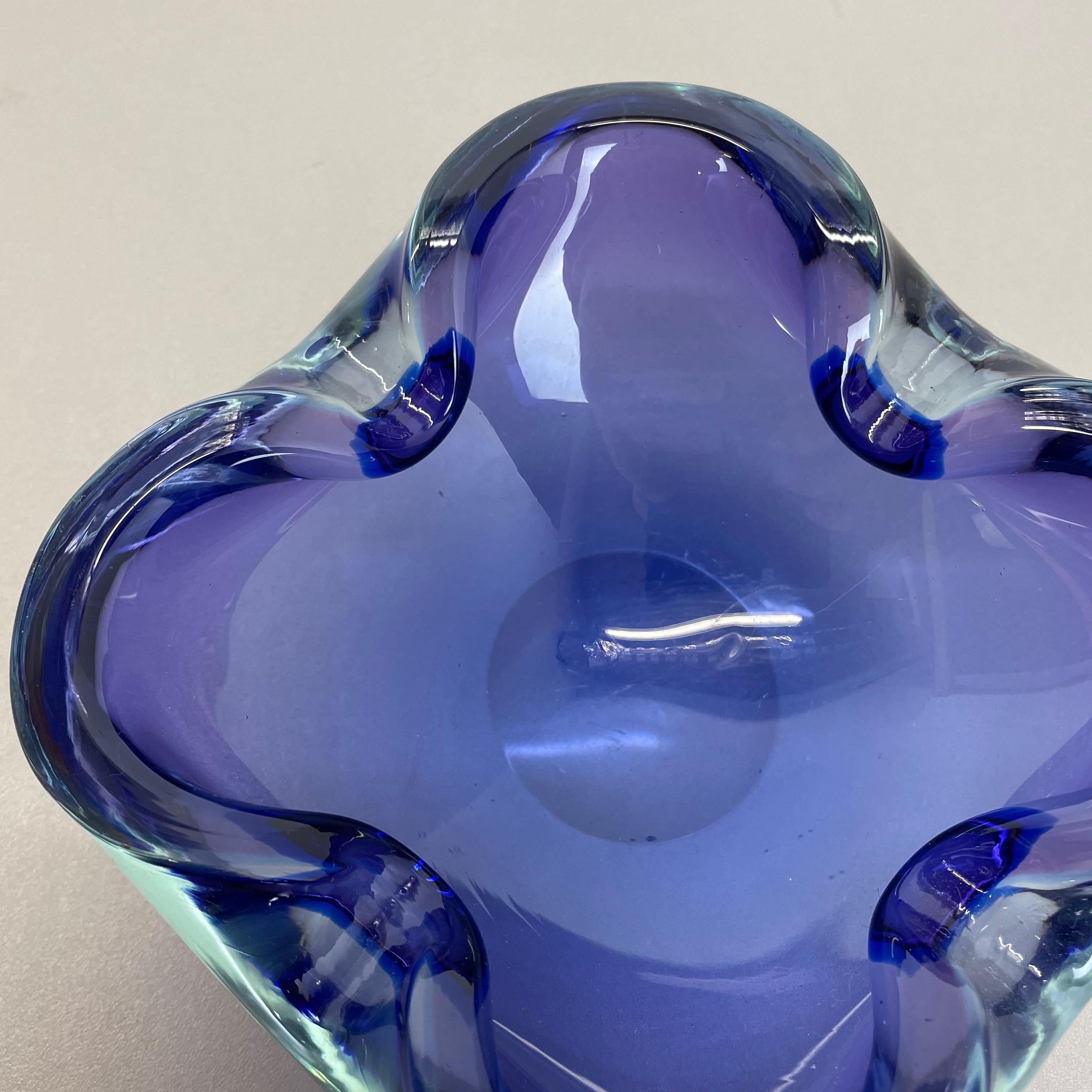 20th Century Heavy 1.3kg Murano Glass 