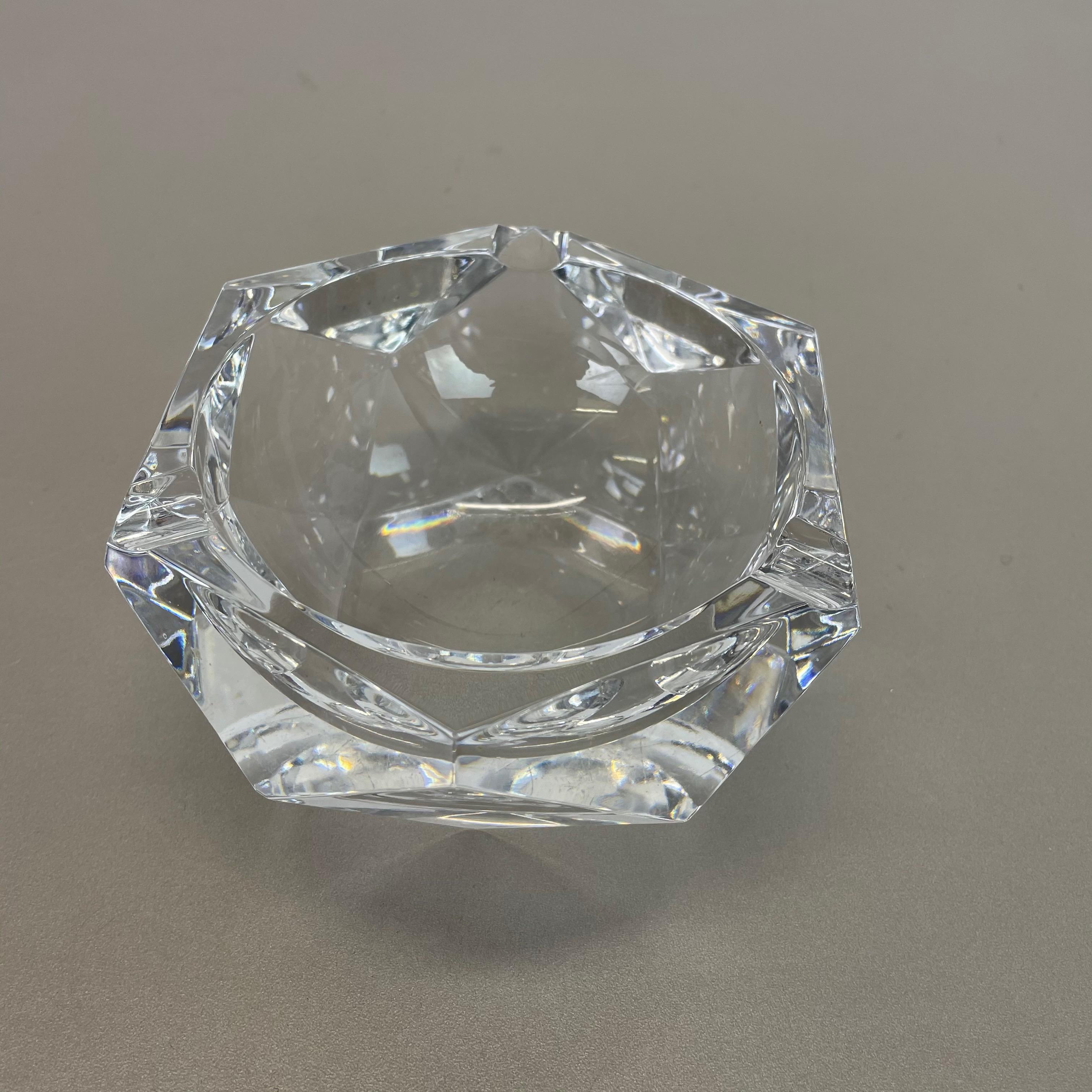 kristall aschenbecher