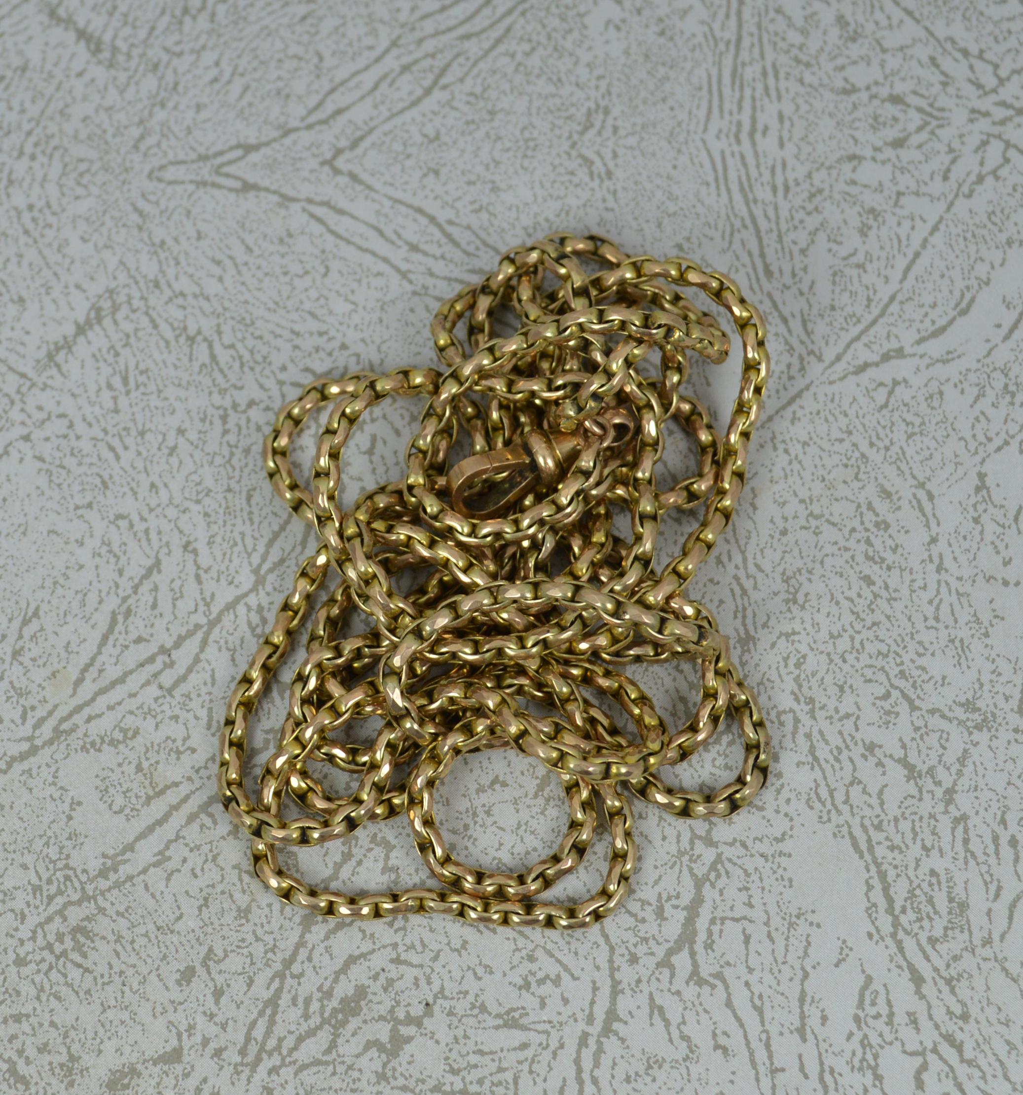 thick gold belcher chain