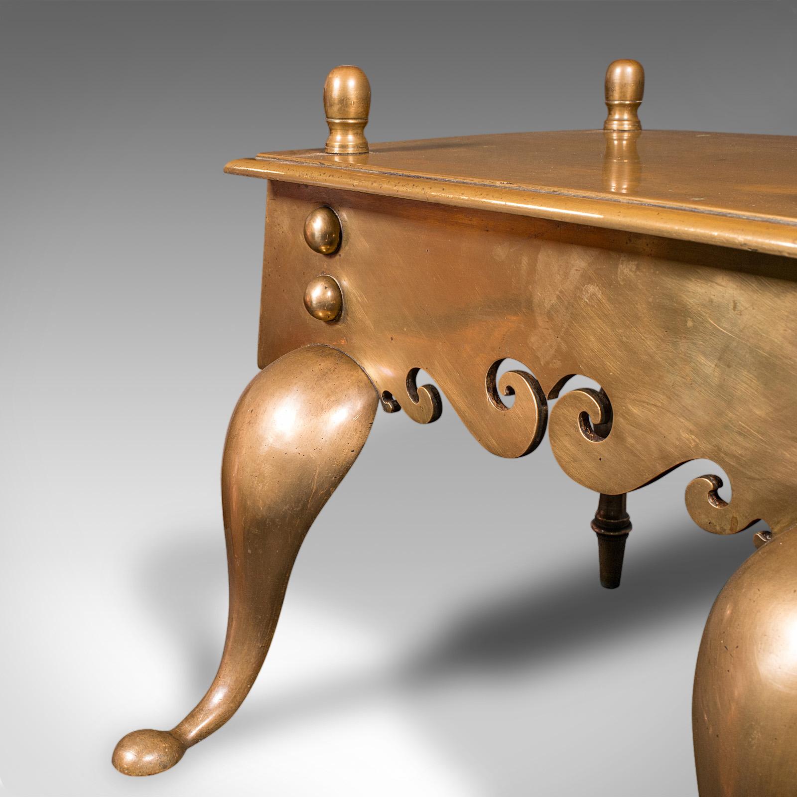 Chaussure de cheminée anglaise d'antiquités Inglenook, marches, Regency en vente 4