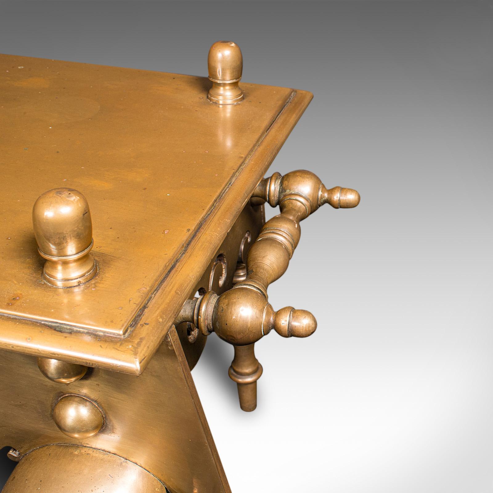 Chaussure de cheminée anglaise d'antiquités Inglenook, marches, Regency en vente 5