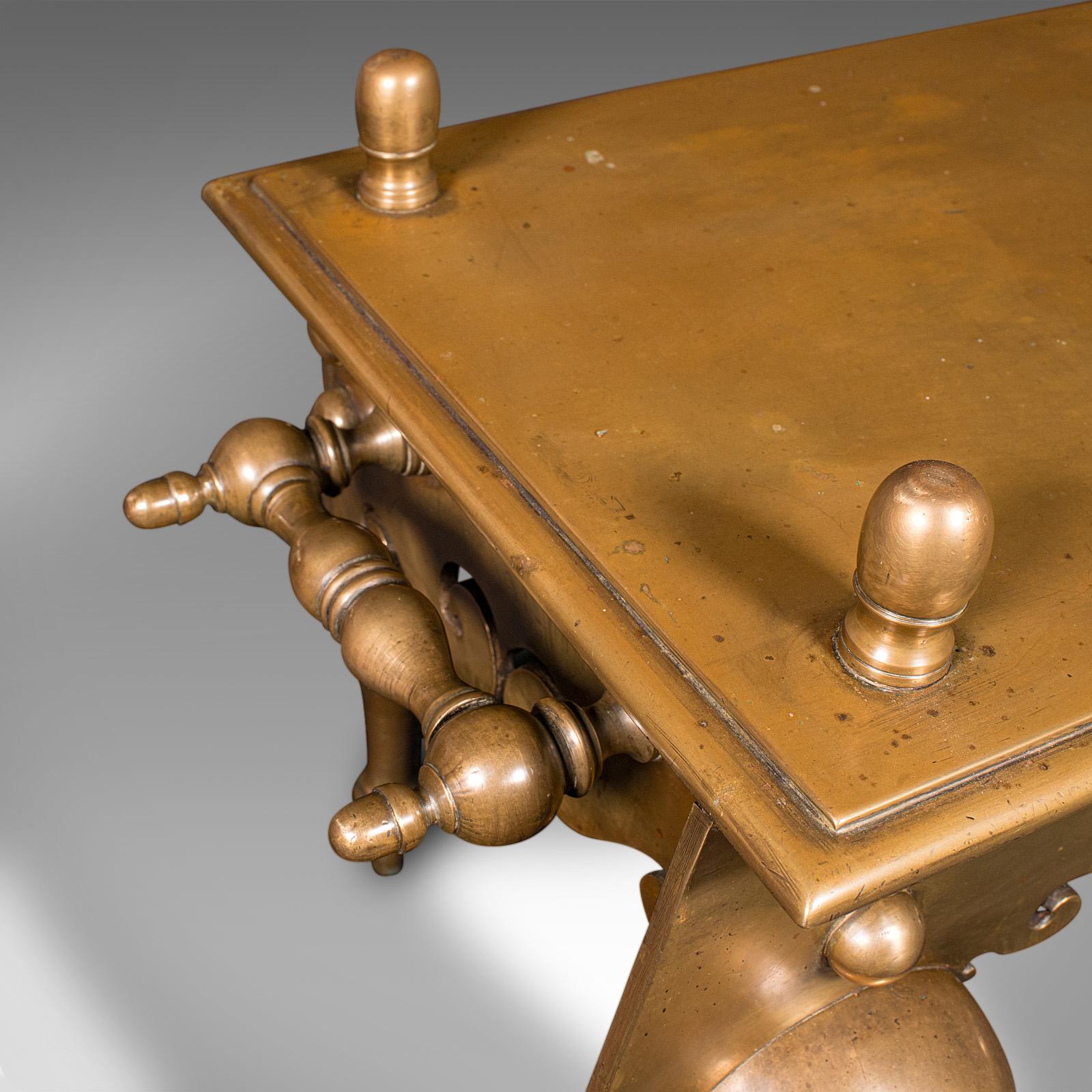 Chaussure de cheminée anglaise d'antiquités Inglenook, marches, Regency en vente 2