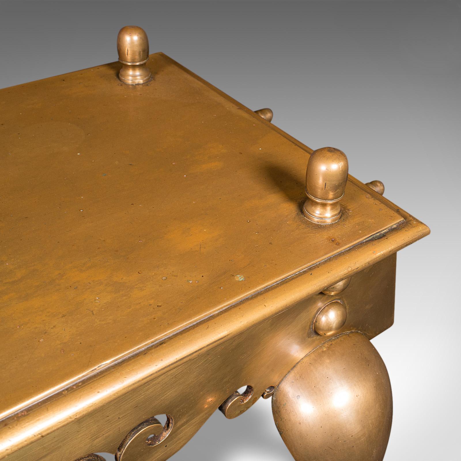 Chaussure de cheminée anglaise d'antiquités Inglenook, marches, Regency en vente 3
