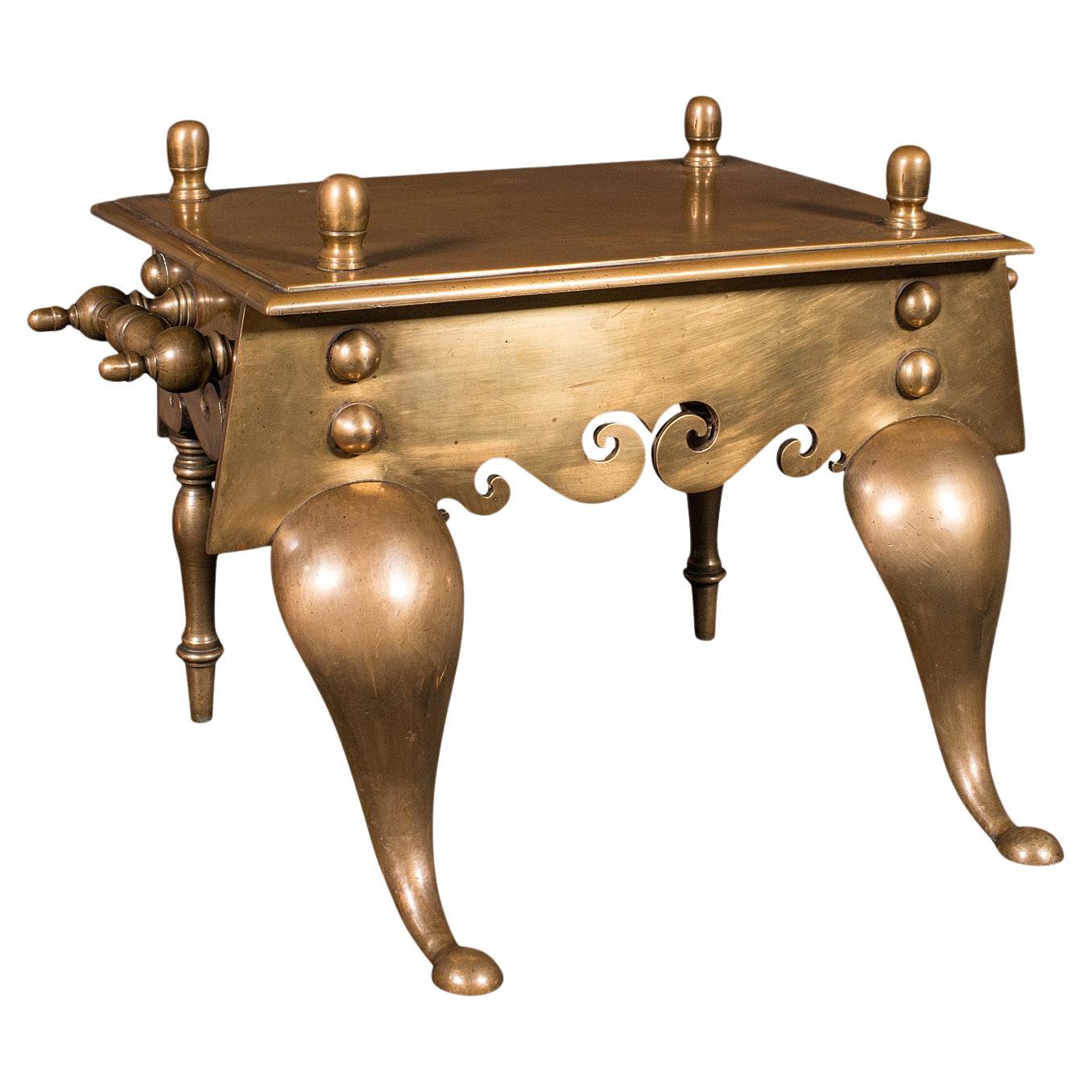 Chaussure de cheminée anglaise d'antiquités Inglenook, marches, Regency en vente