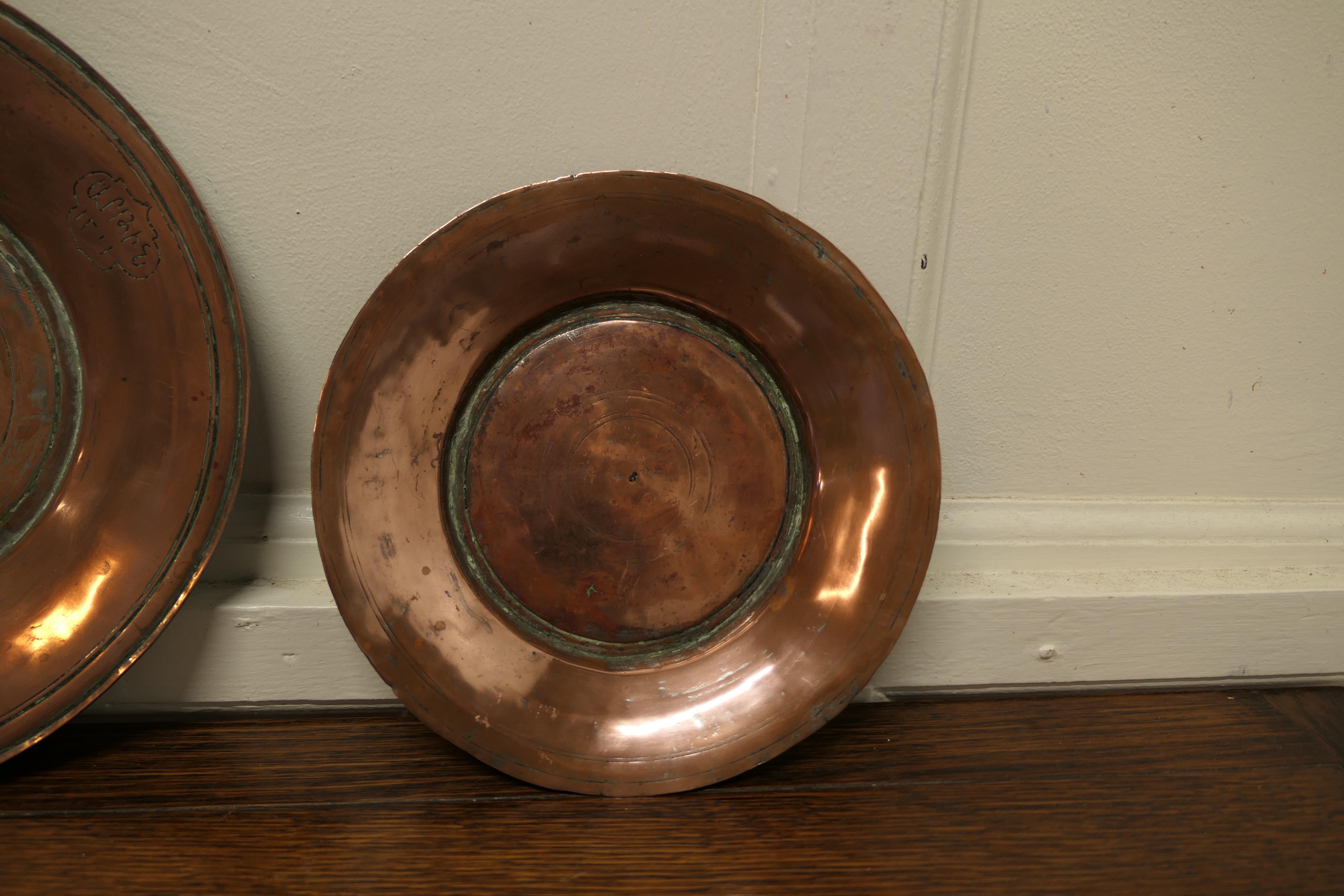 vintage copper plates