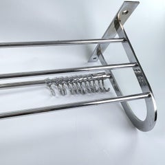 heavy Bauhaus Coat Rack Chrome, 1930s