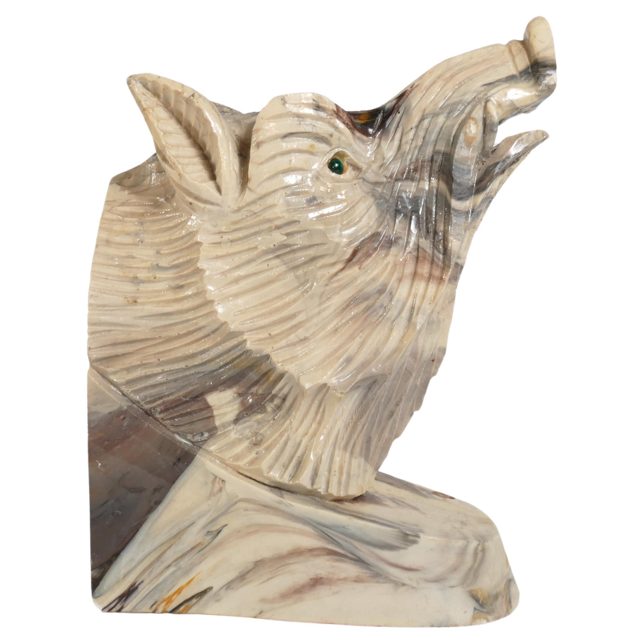Heavy Bookend in the shape of a wild boar.  For Sale