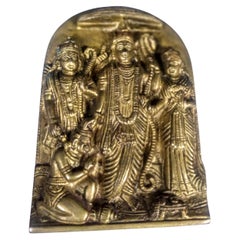 Targa Ram Darbar in ottone pesante