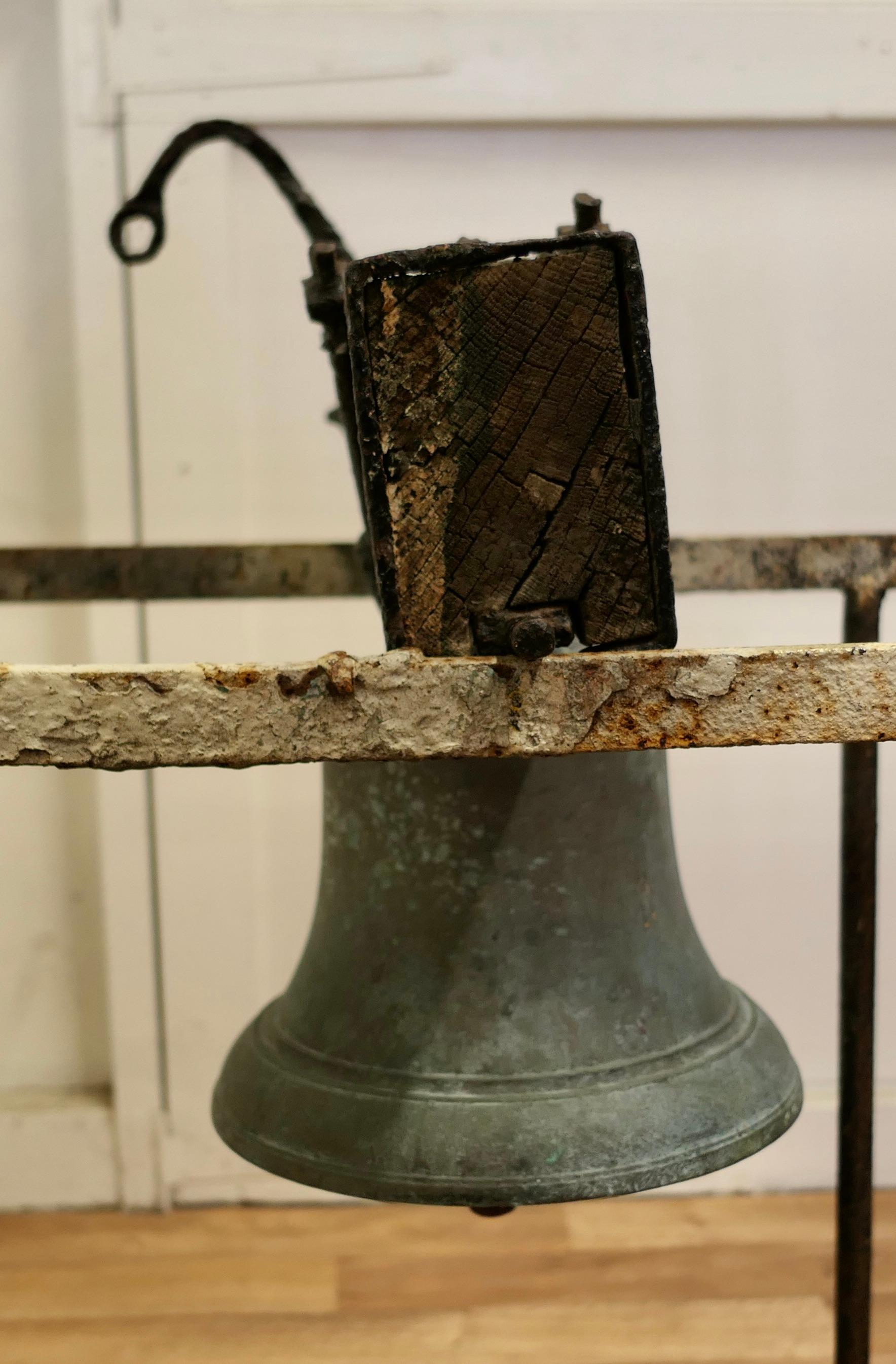 Heavy Bronze Bell, Tower Bell For Sale 1