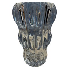 Vaso in cristallo fuso pesante di Rogaska Crystal, Slovenia