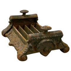 Used Heavy Cast Iron Victorian Boot Scraper