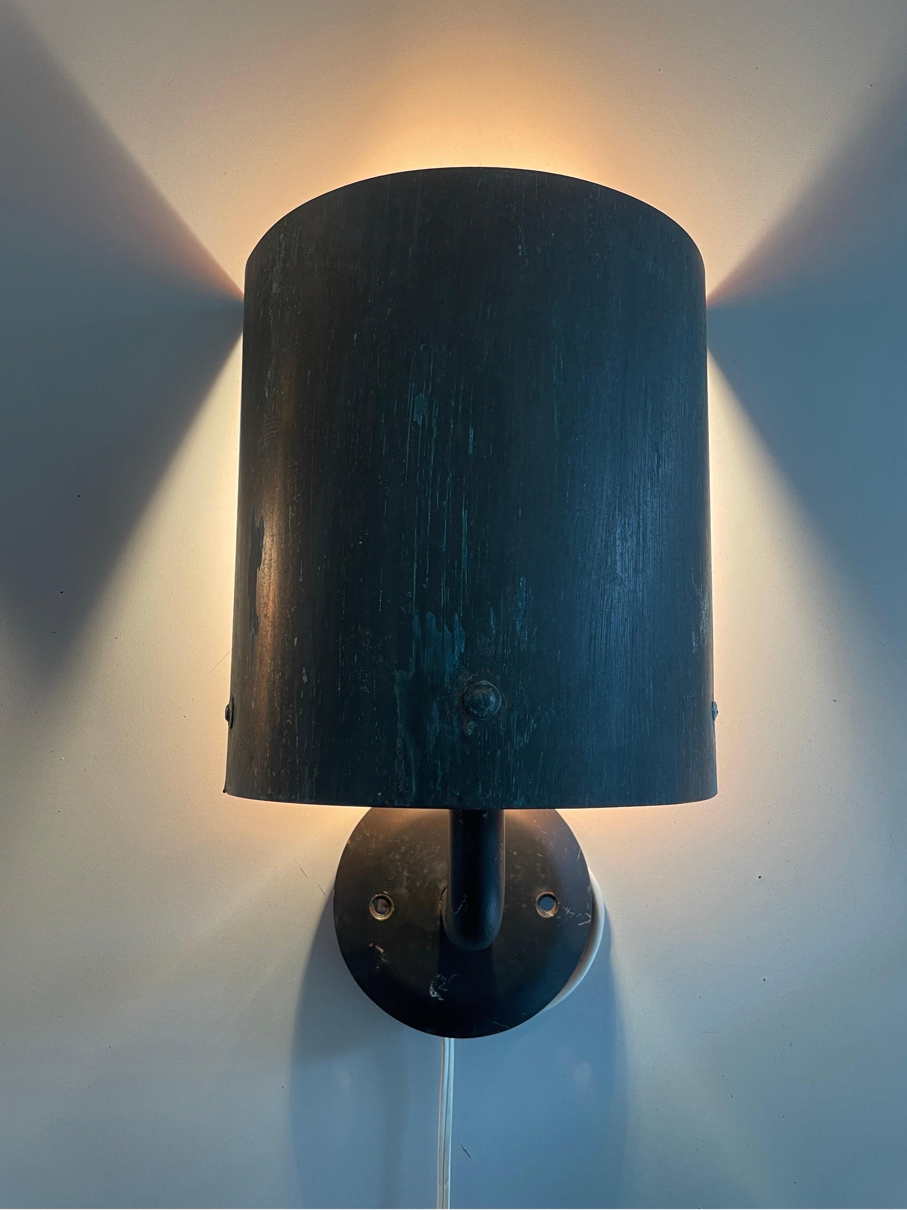 Set di 3 lampade in rame e metallo, anni '60, Germania in vendita 8