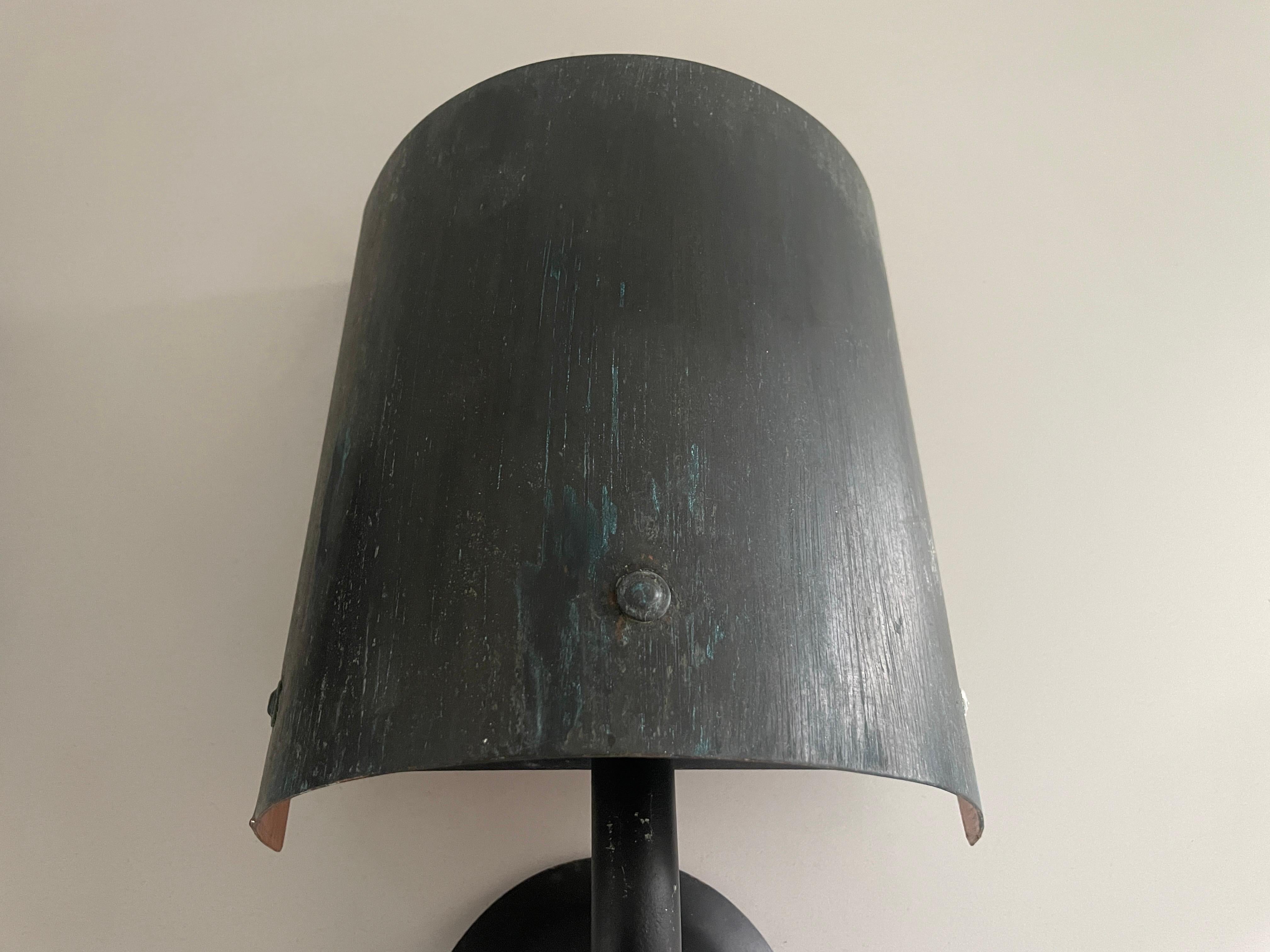 Metà XX secolo Set di 3 lampade in rame e metallo, anni '60, Germania in vendita