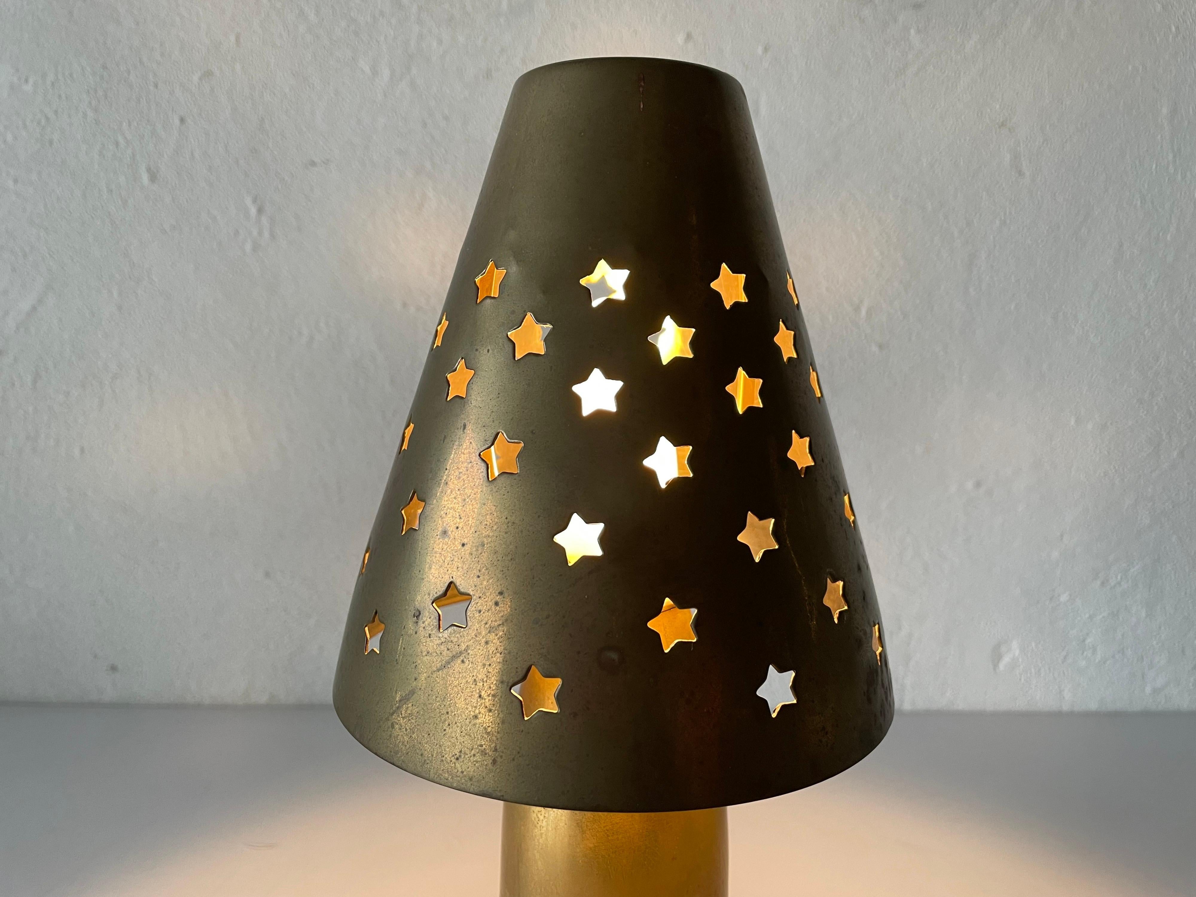 Heavy Full Brass Table Lamp by Gunther Lambert Collection, 1960s, Germany For Sale 5