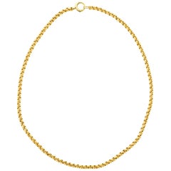 Heavy Handmade Antique Gold Chain