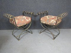 Heavy Iron Throne Benches