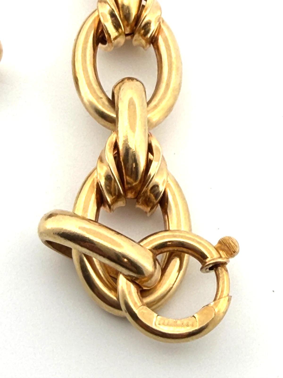 Or jaune italien 14K lourd  29.78 Grammes 9