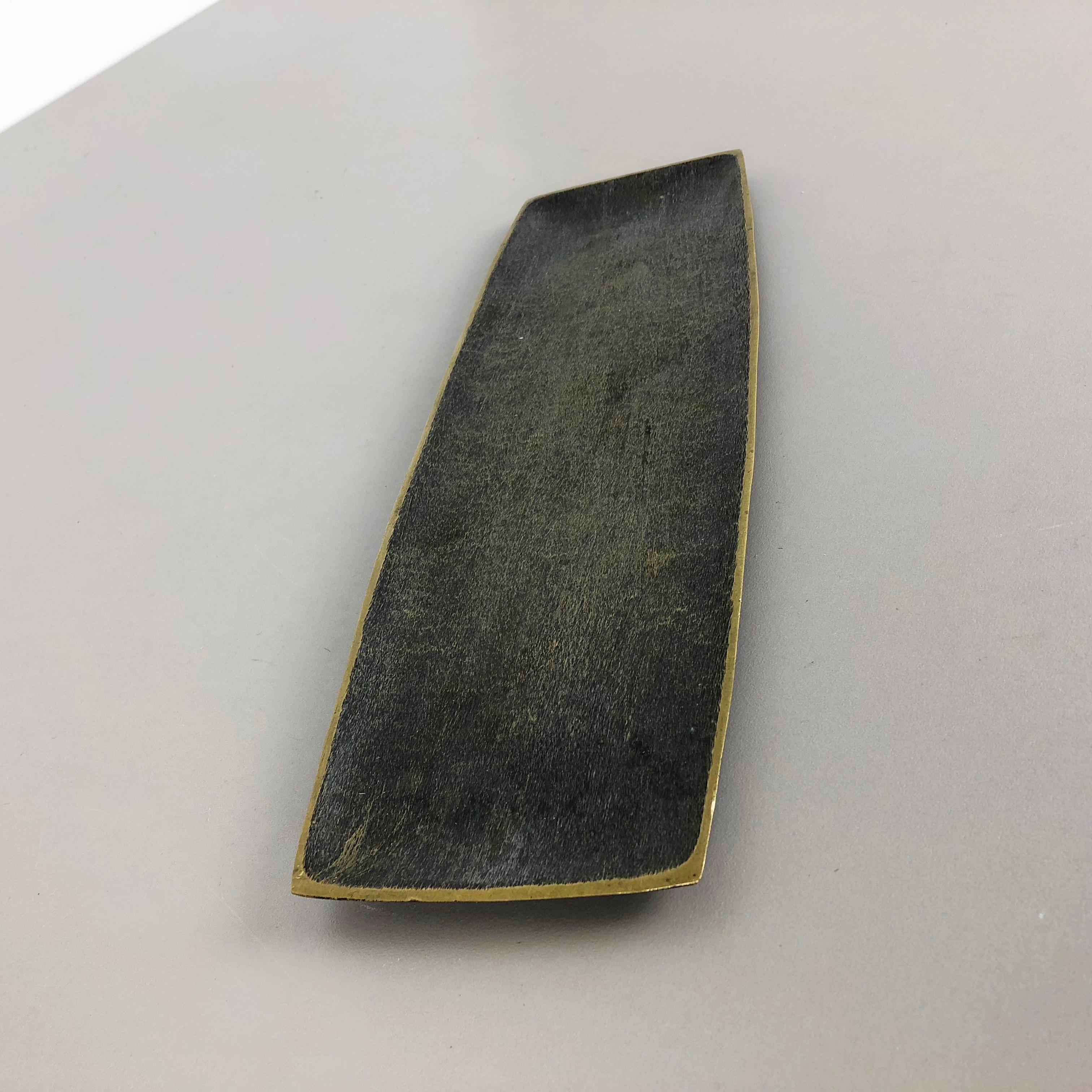 Elemento de escritorio pesado de latón de gran tamaño Hagenauer Era, Austria, años 50 Austríaco en venta