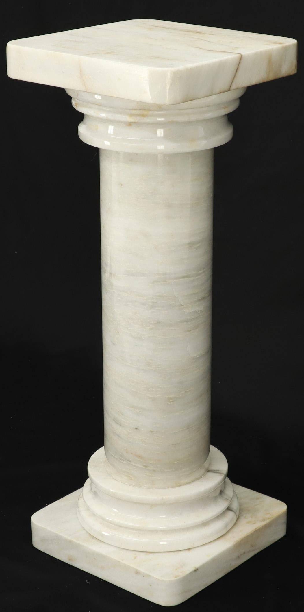 Heavy Marble Round and Square Pedestal 2