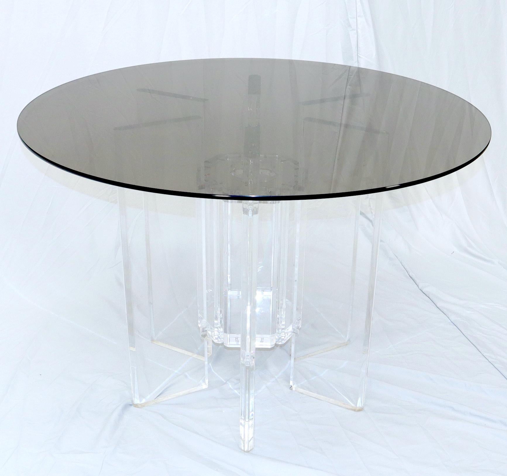 acrylic dining table base