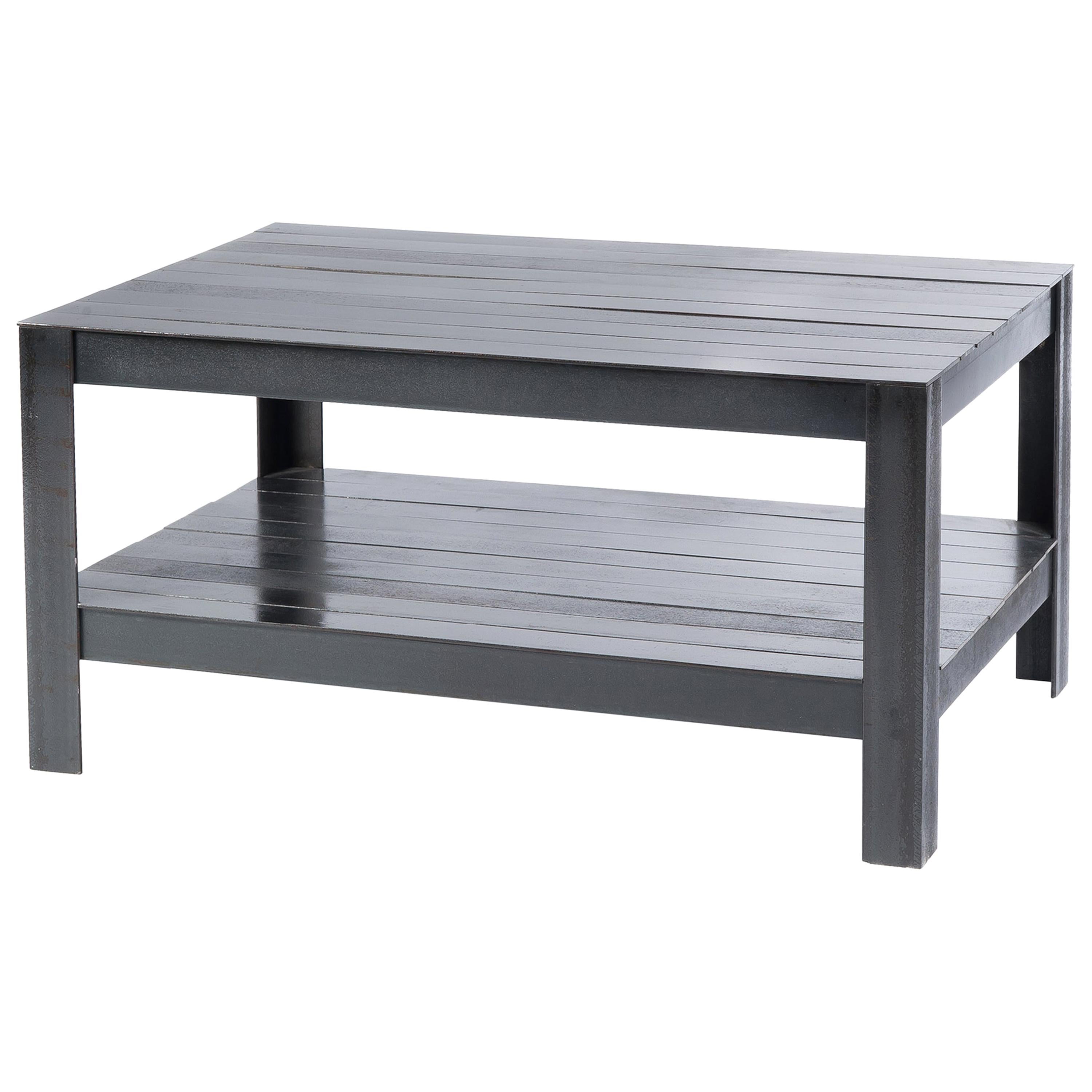 Heavy Metal coffee Table For Sale