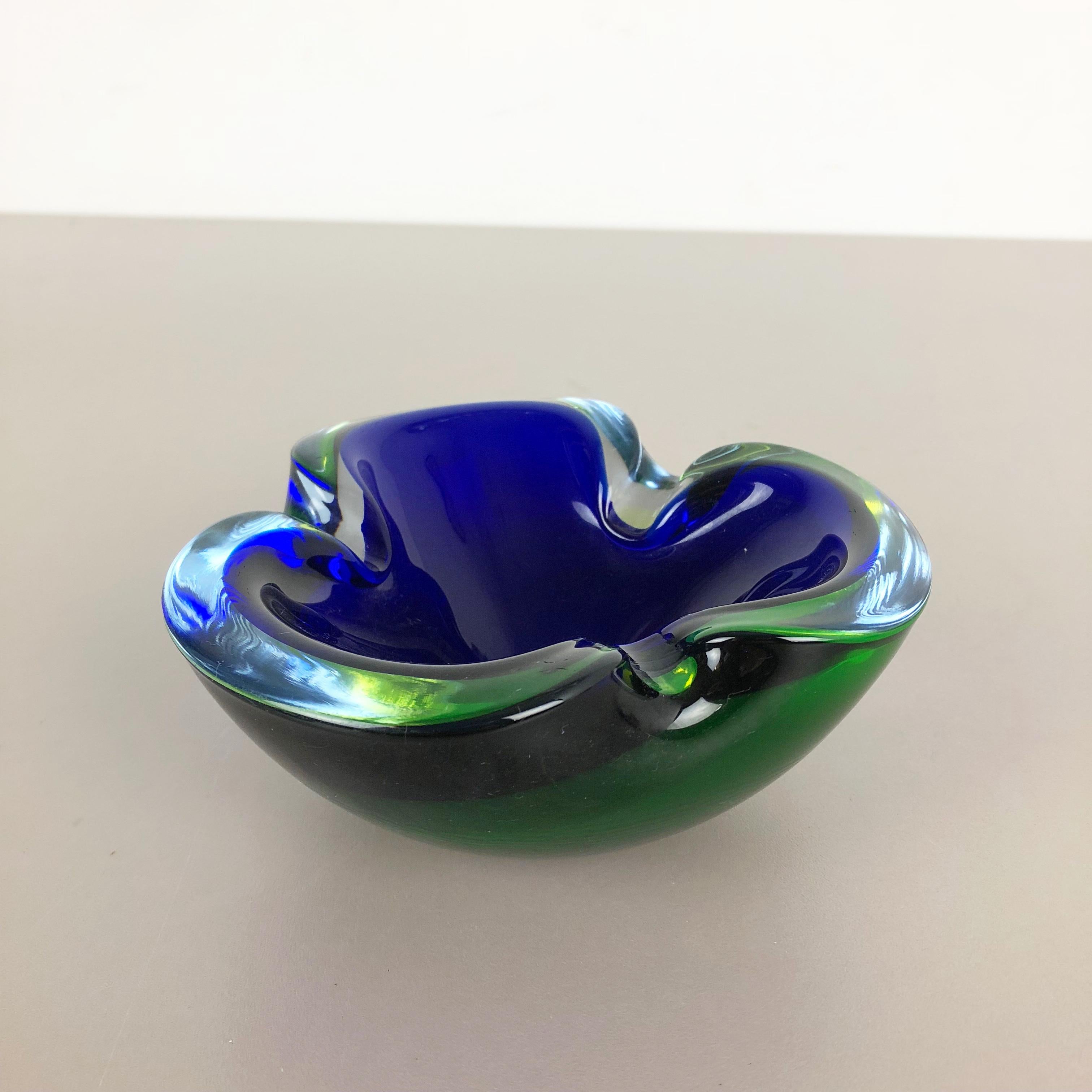 Mid-Century Modern Heavy Murano Glass 