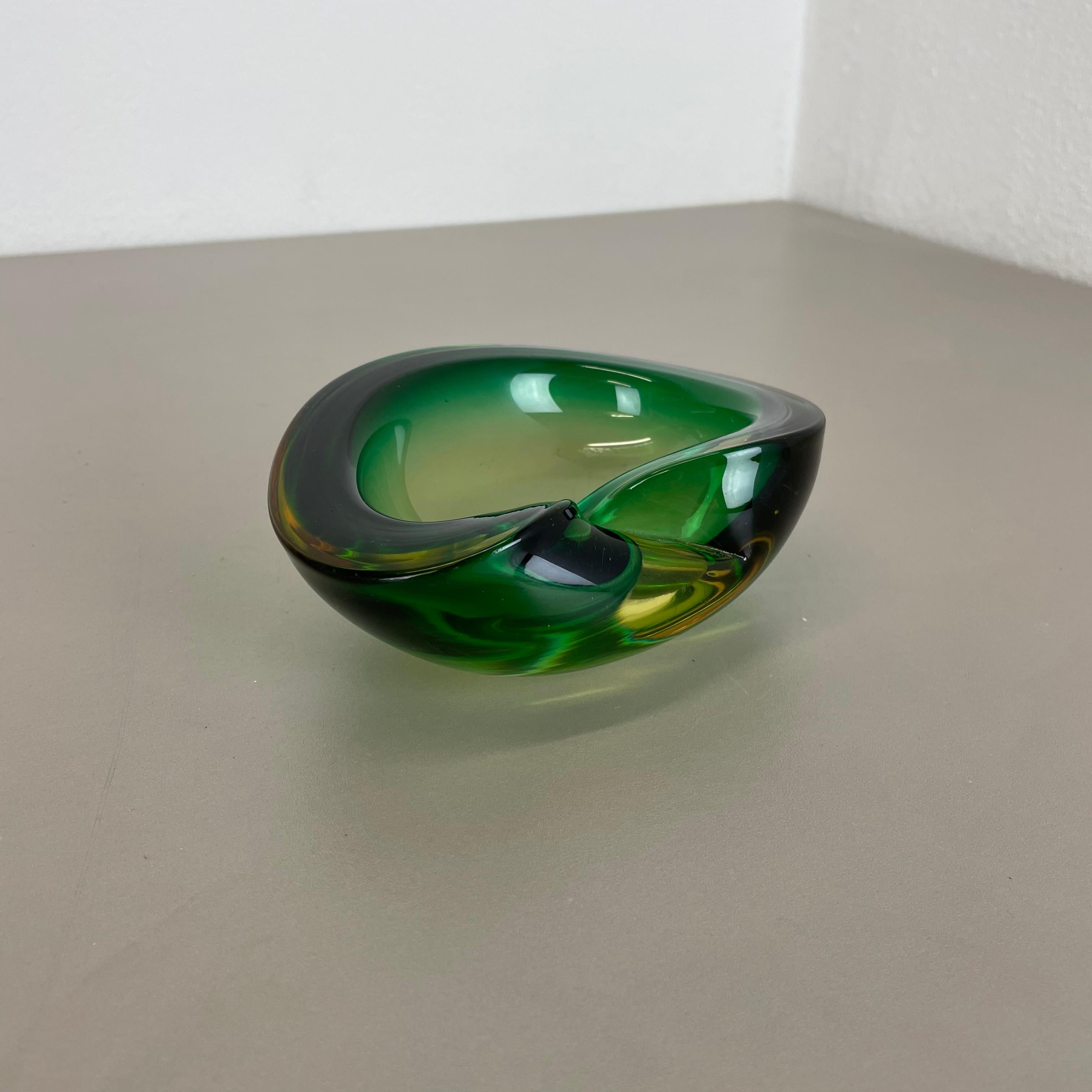 Mid-Century Modern Heavy Murano Glass 