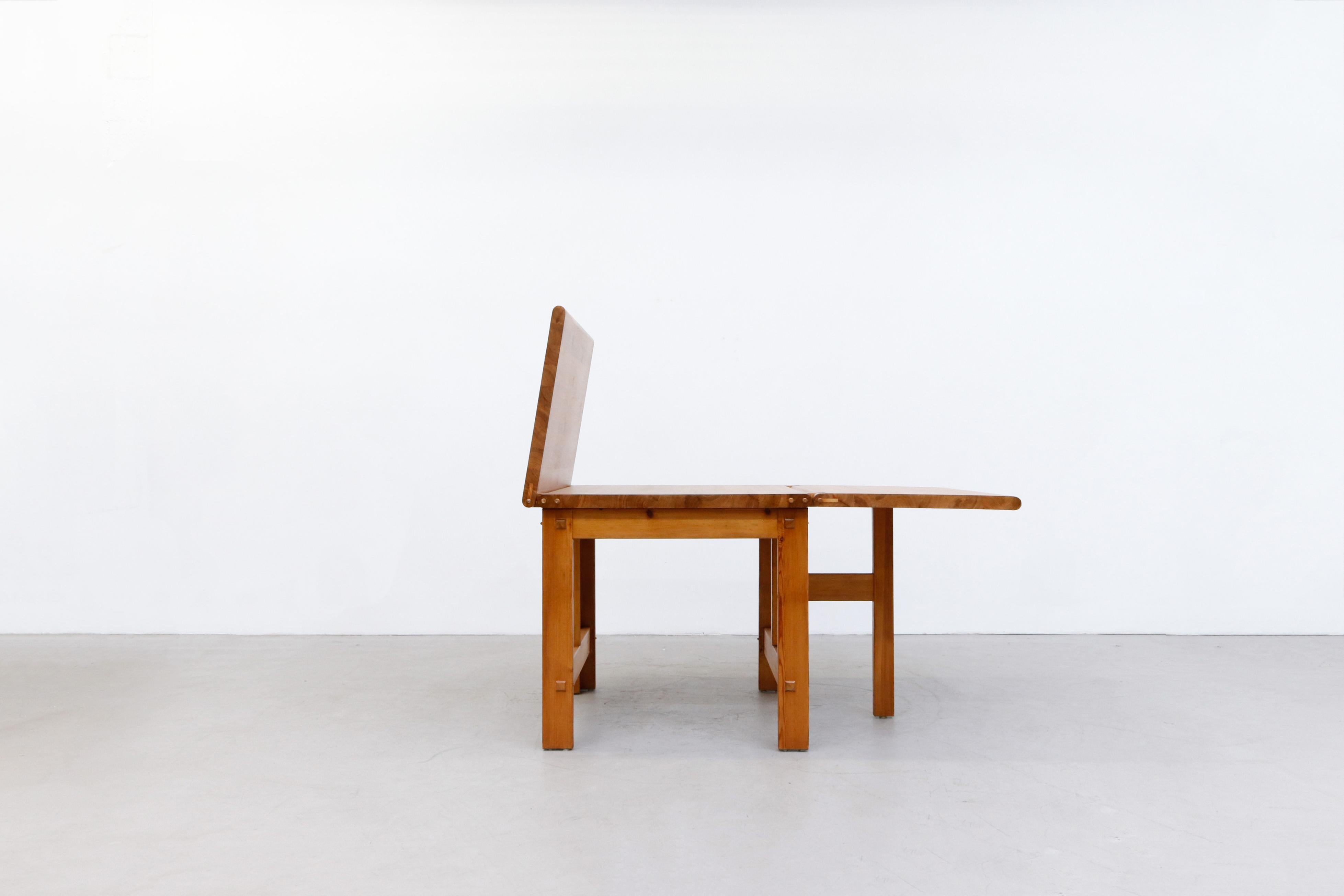 Heavy Pine “Trybo” Dining Set by Edvin Helseth 1