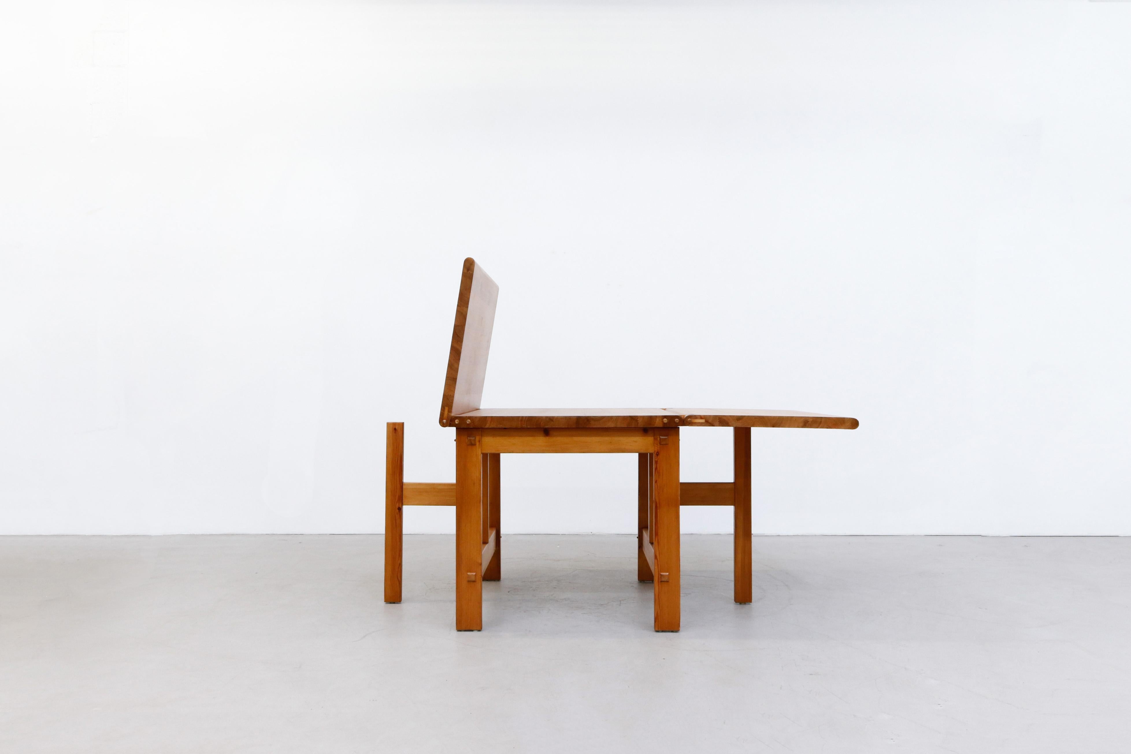 Heavy Pine “Trybo” Dining Set by Edvin Helseth 2