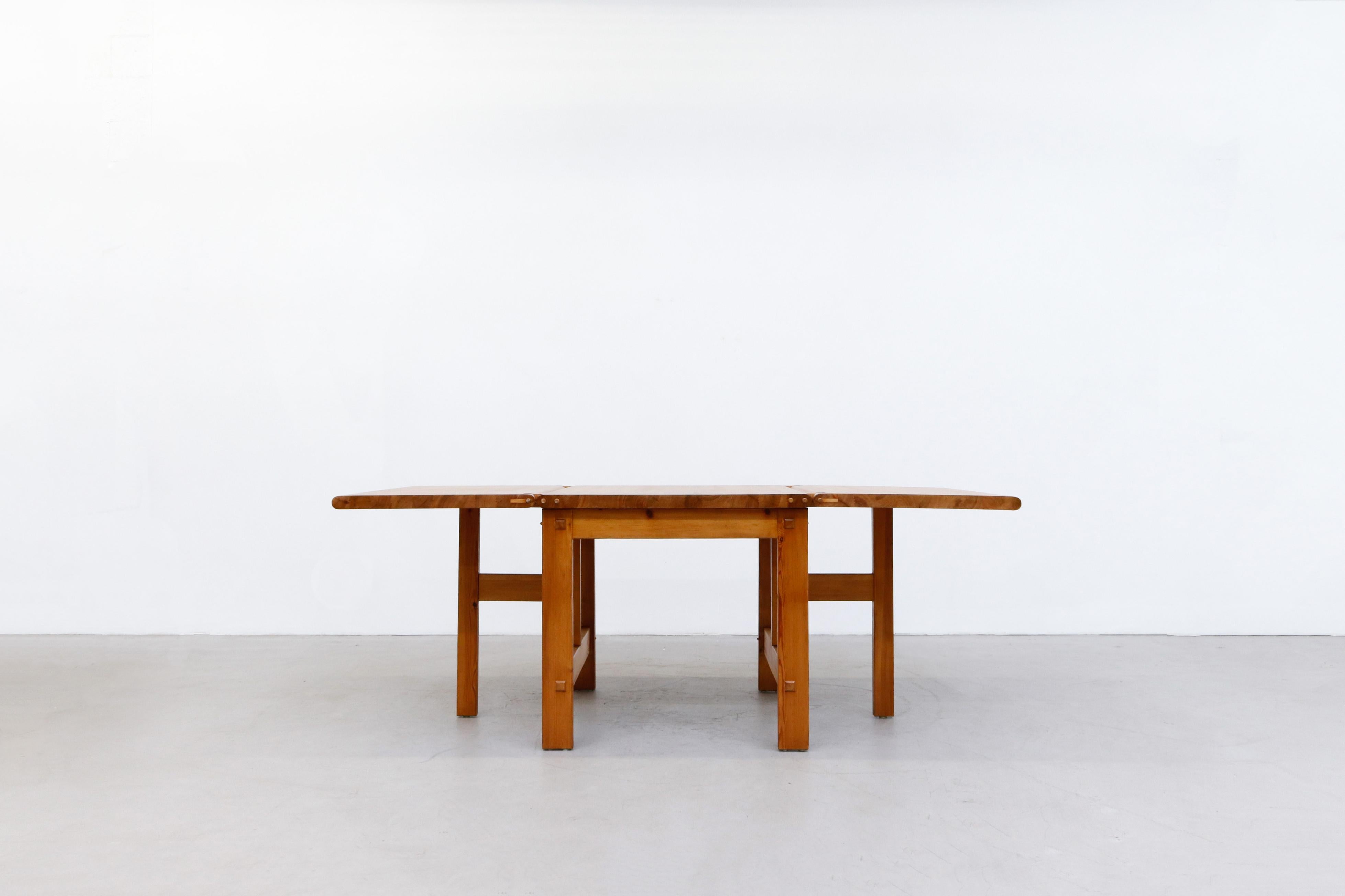 Heavy Pine “Trybo” Dining Set by Edvin Helseth 3