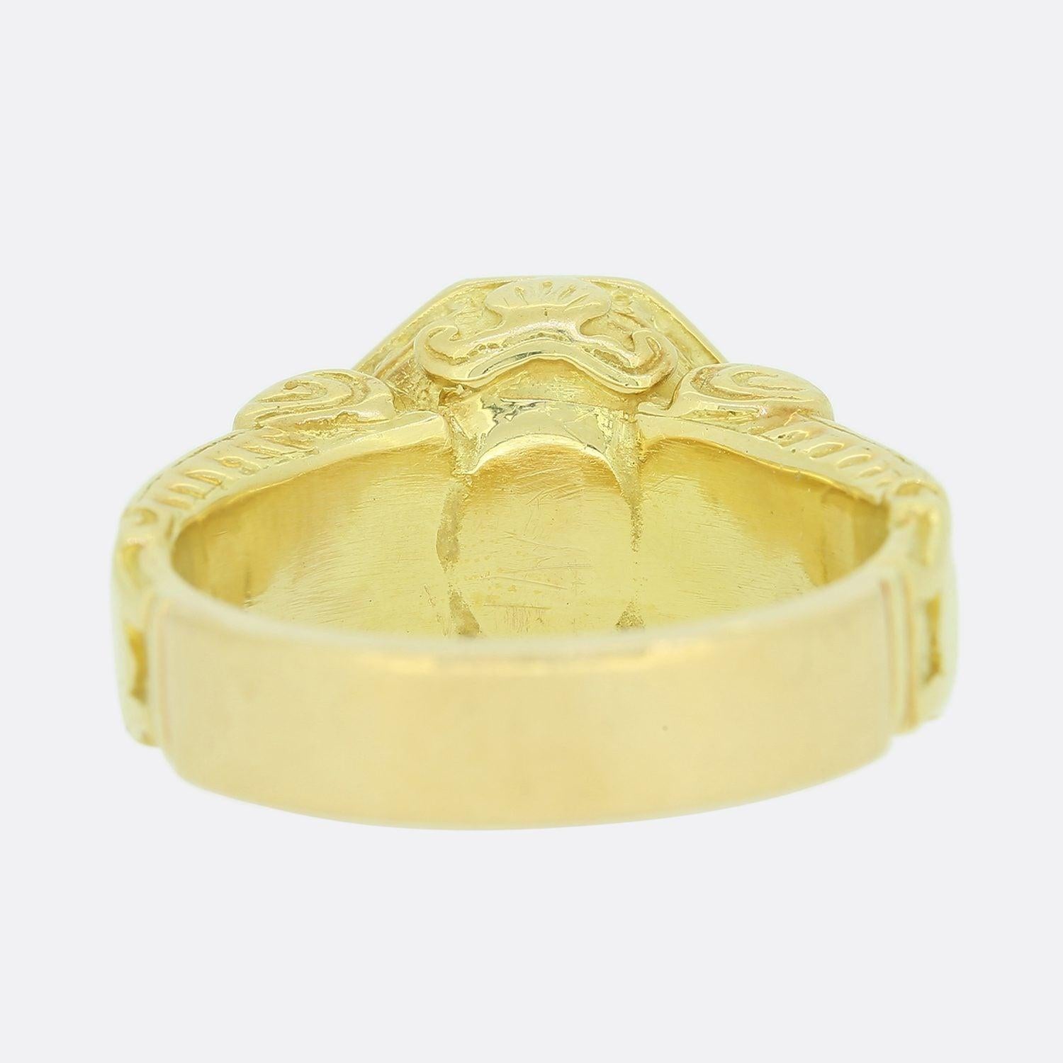 Heavy SAS Gents Ring In Good Condition In London, GB