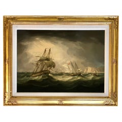 "Heavy Seas Off Dover" by Thomas Buttersworth