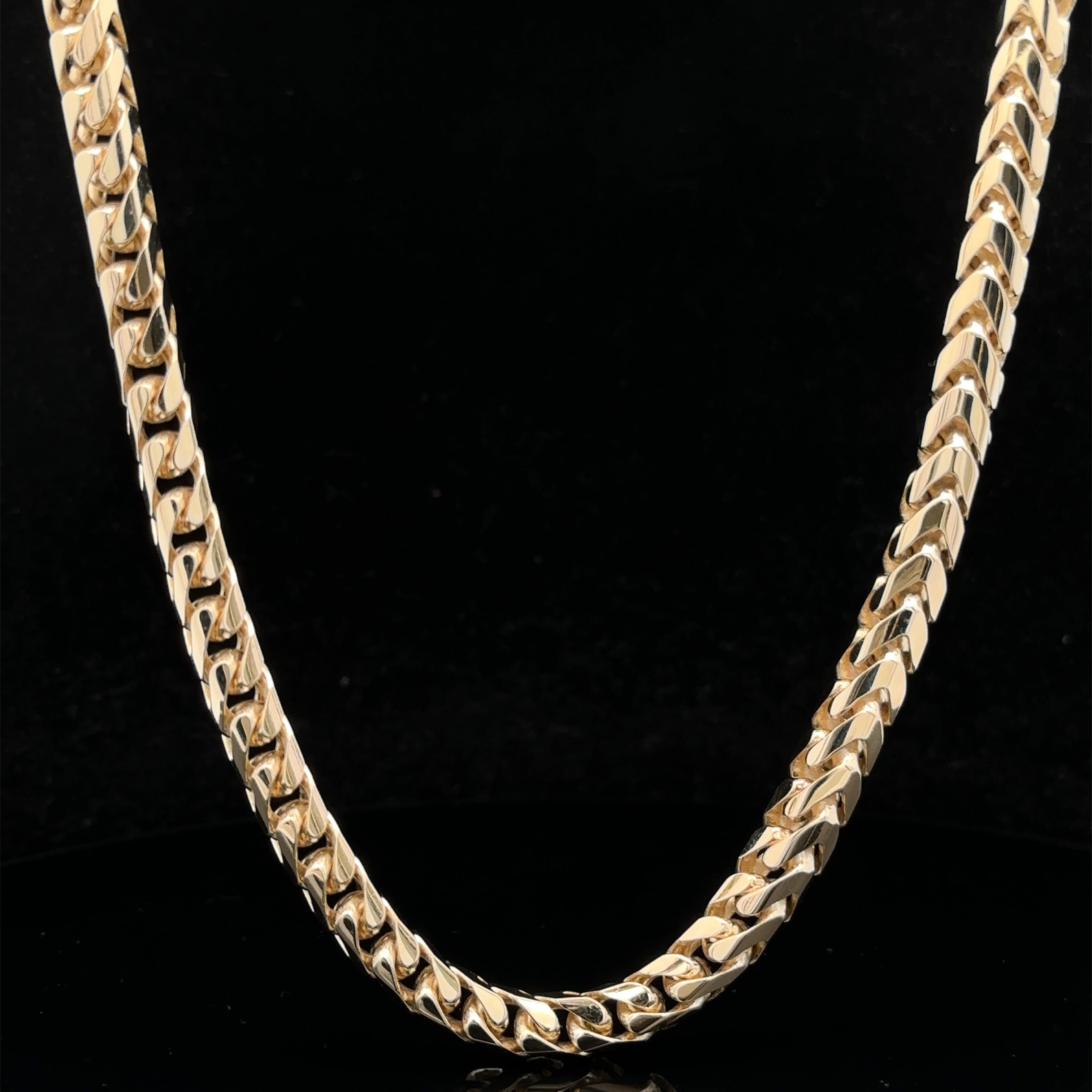 Heavy Solid 14k Yellow Gold 24