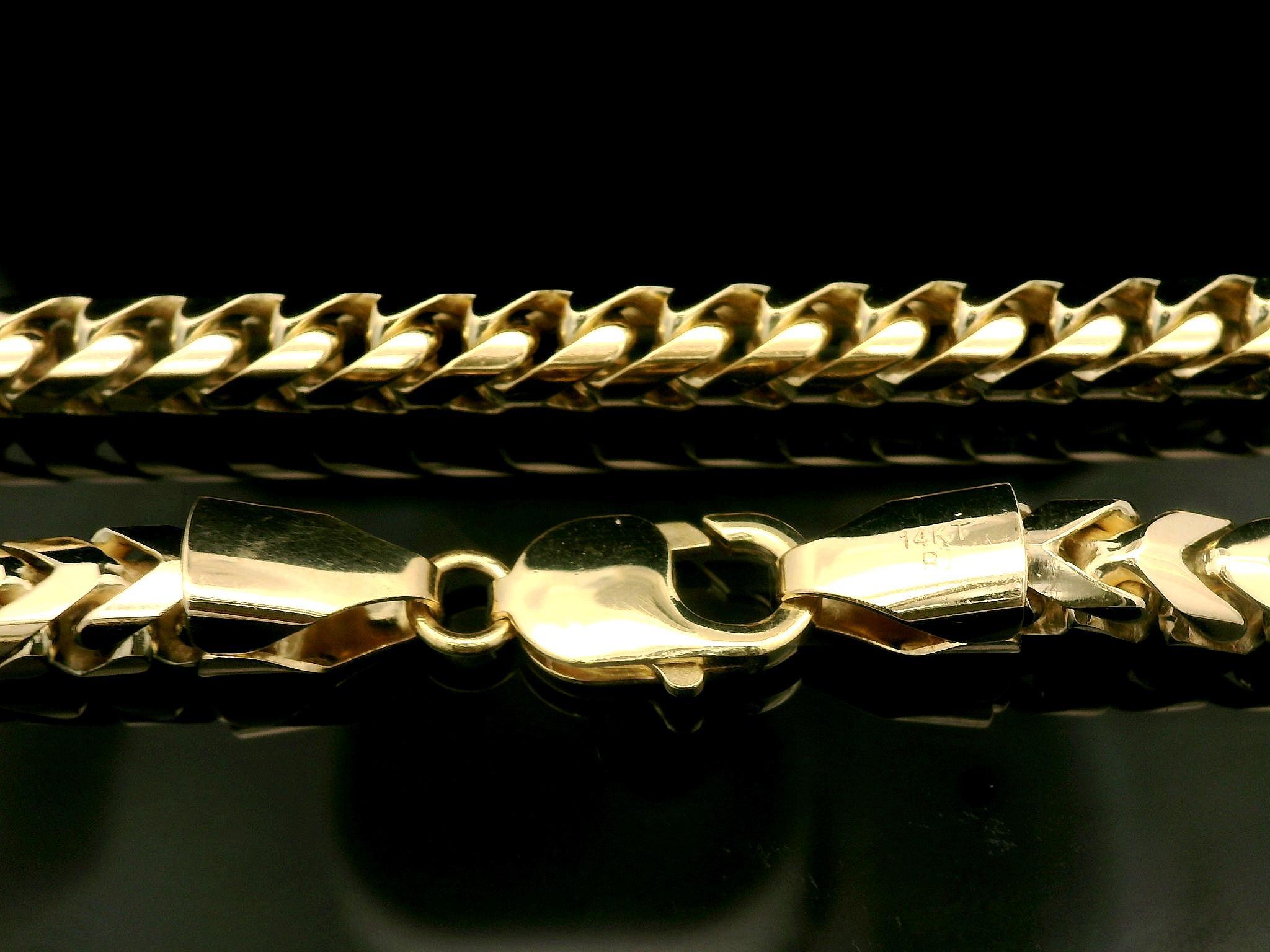 Heavy Solid 14k Yellow Gold 24