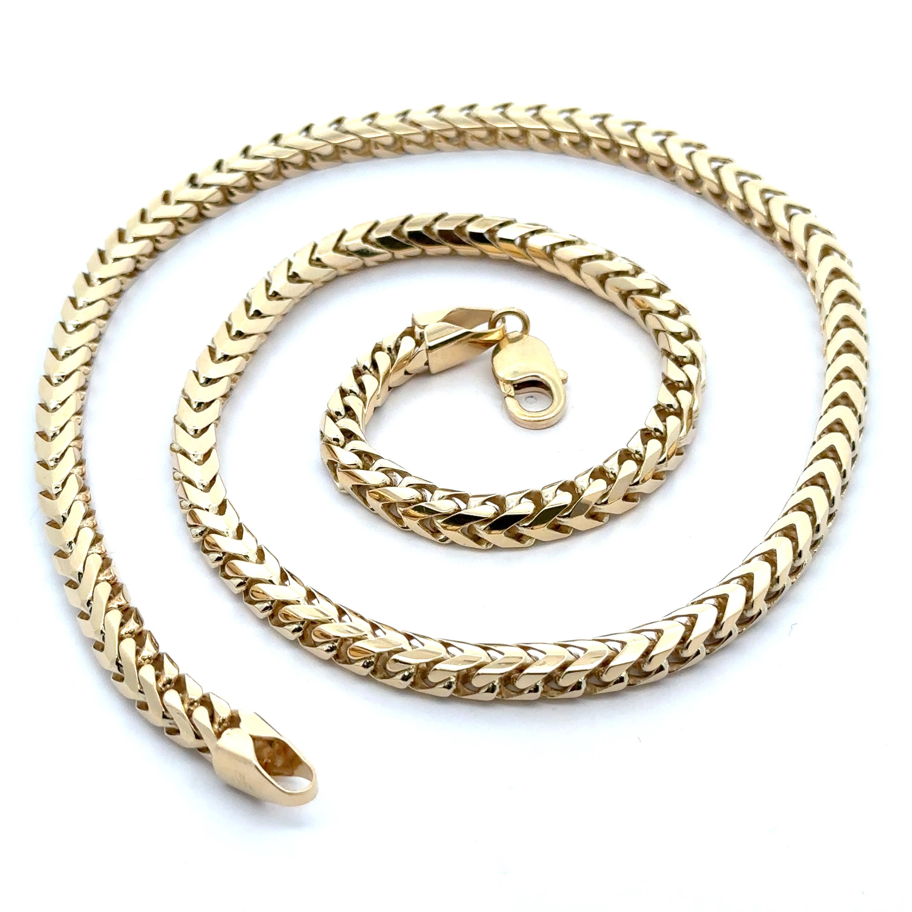 Heavy Solid 14k Yellow Gold 24