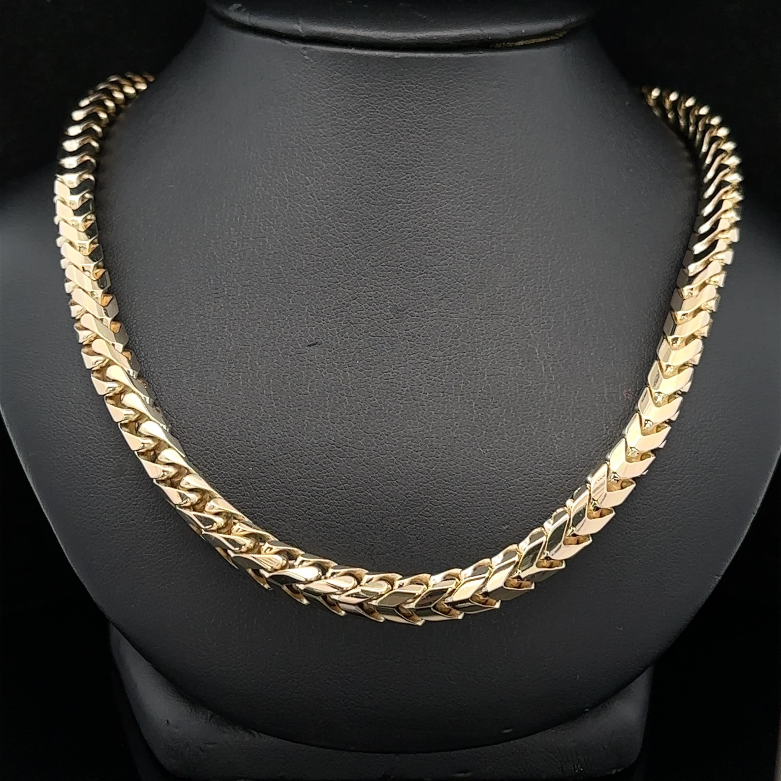 Heavy Solid 14k Yellow Gold 24