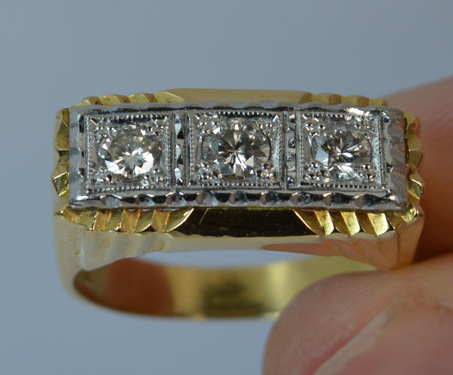 18 carat diamond ring