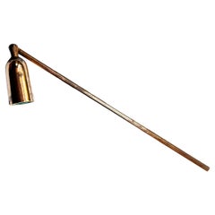 Vintage Heavy & Solid Brass Candle Snuffer