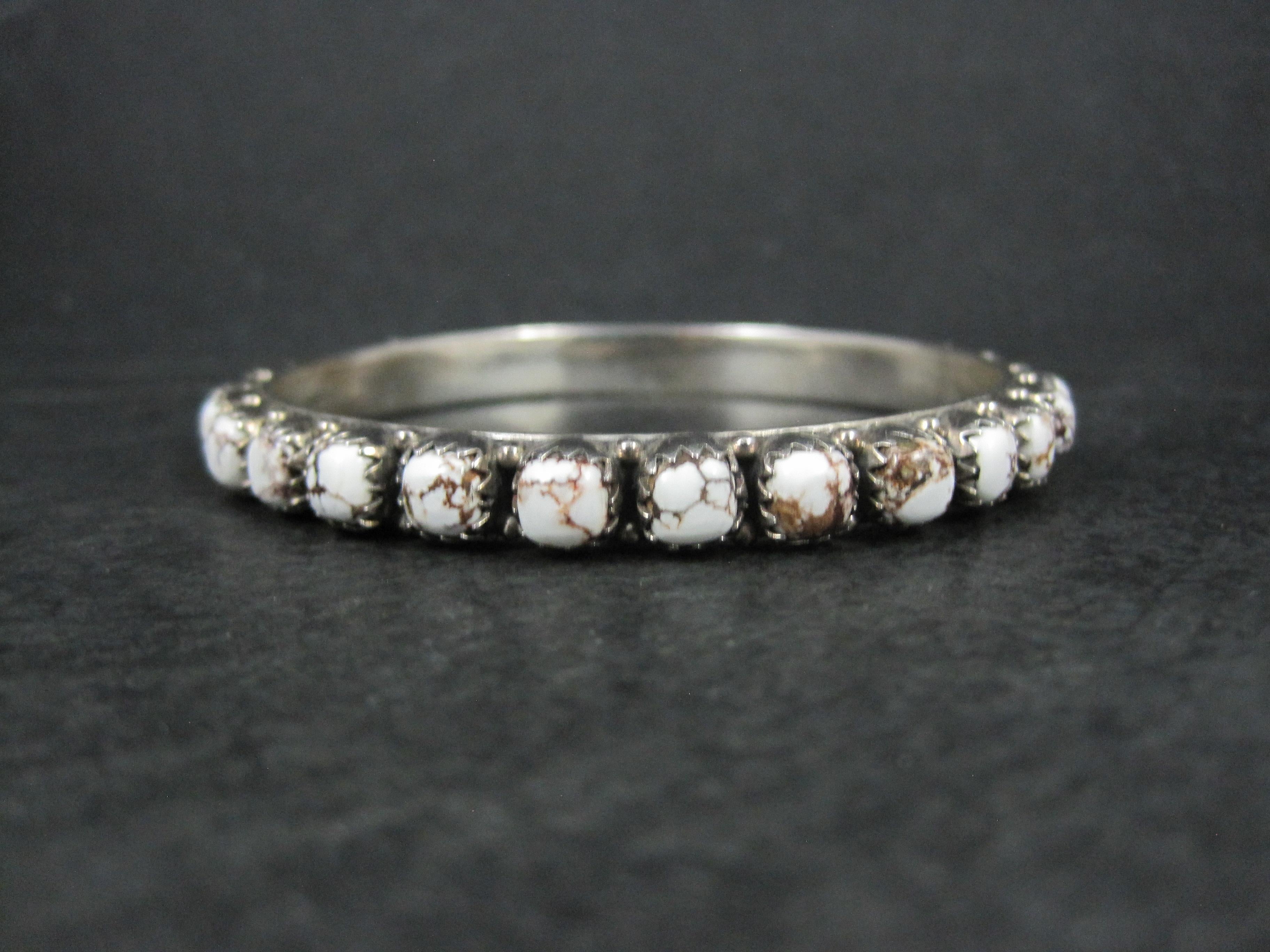 Donna Bracciale in argento con cavallo selvaggio del sud-ovest pesante 7,5