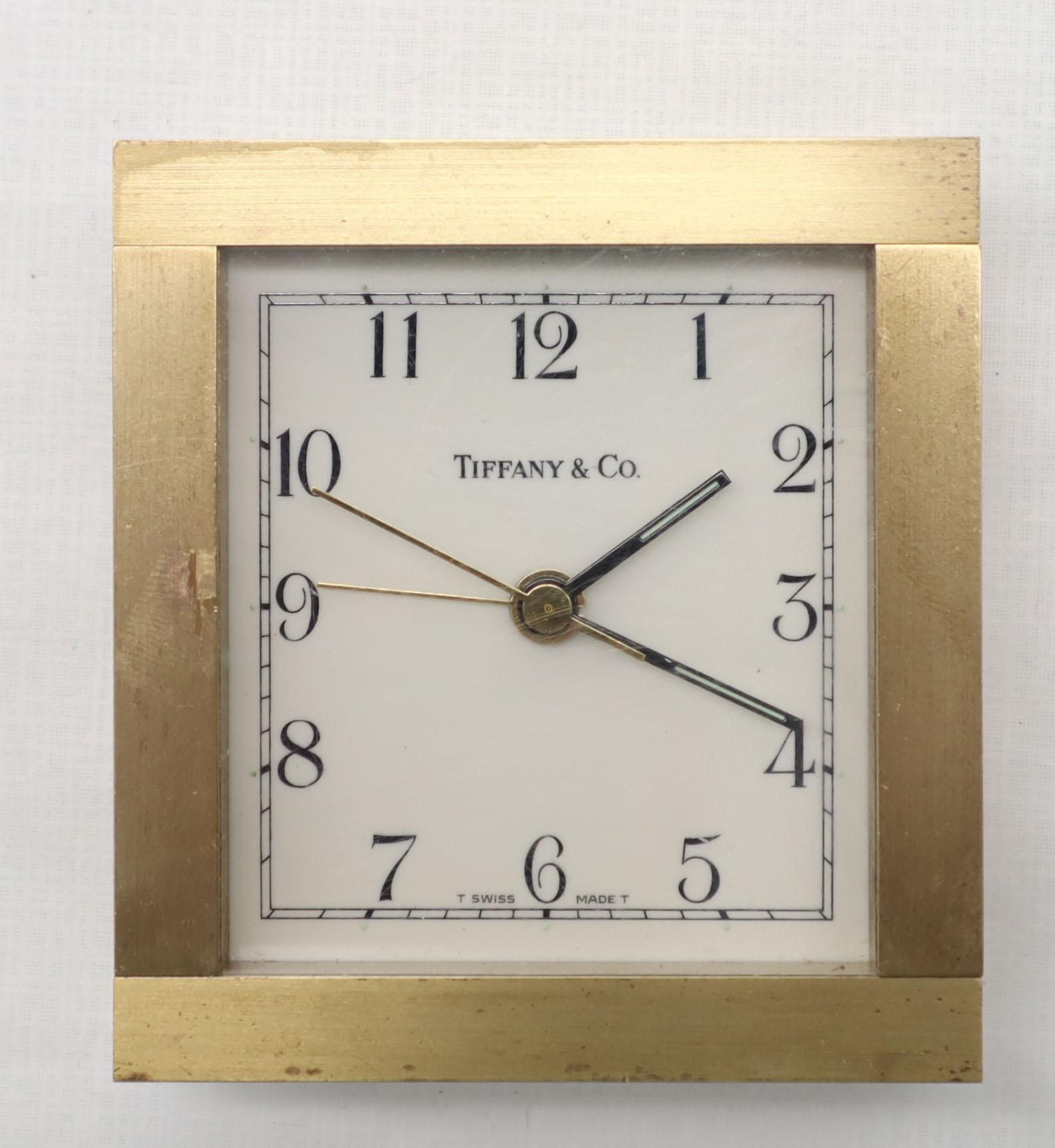 tiffany mantel clock
