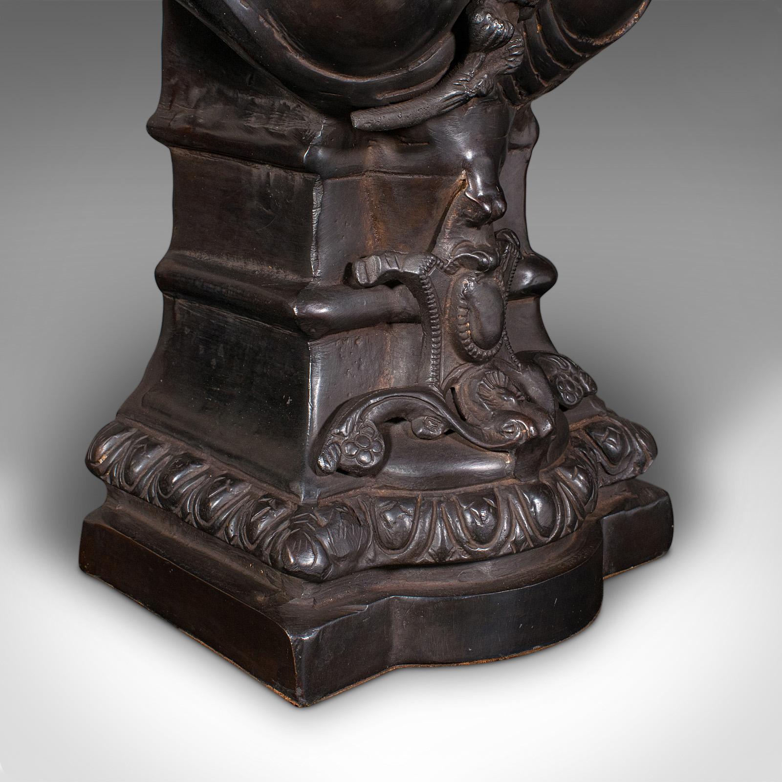 Busto femminile boemo d'epoca, continentale, bronzo, dopo l'Art Nouveau, 1930 in vendita 6