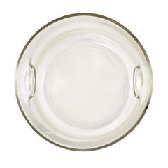 1960s Heavy Wall Glass Container with Integral Handles by Pyrex