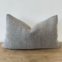 Heavy Weight Woven Belgian Linen Pillow with Down Insert