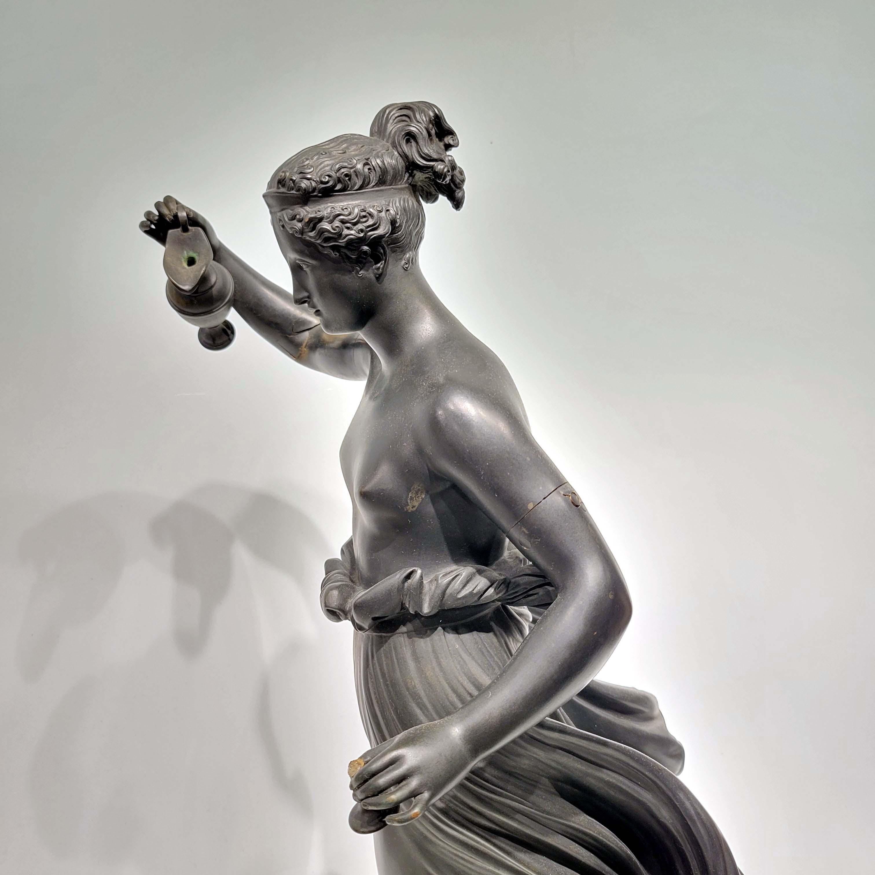 HEBE, Benedetto Boschetti After a Model by Antonio Canova For Sale 6