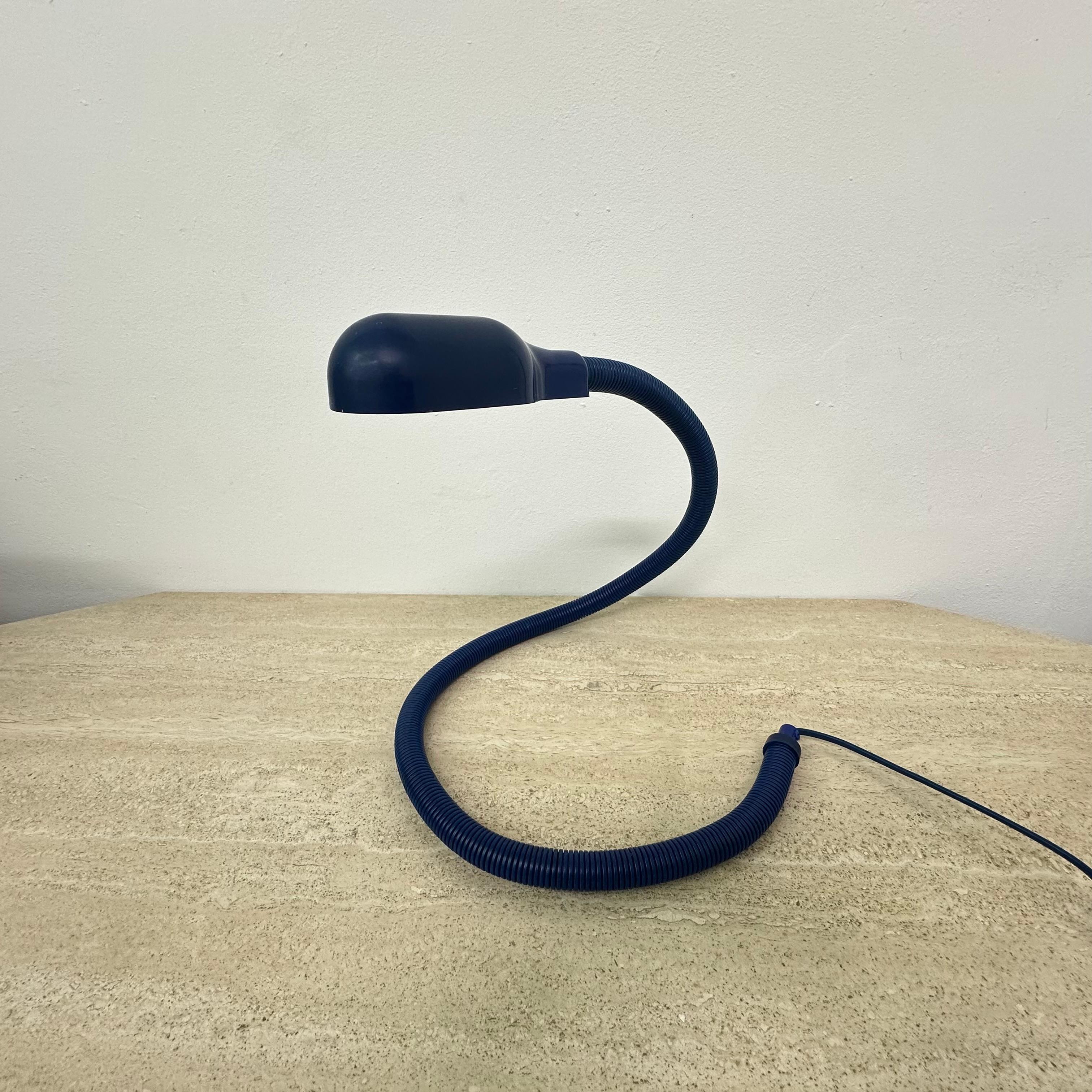 Hebi Snake Table Lamp By Isao Hosoe For Valenti Luce , 1970s Metal en venta