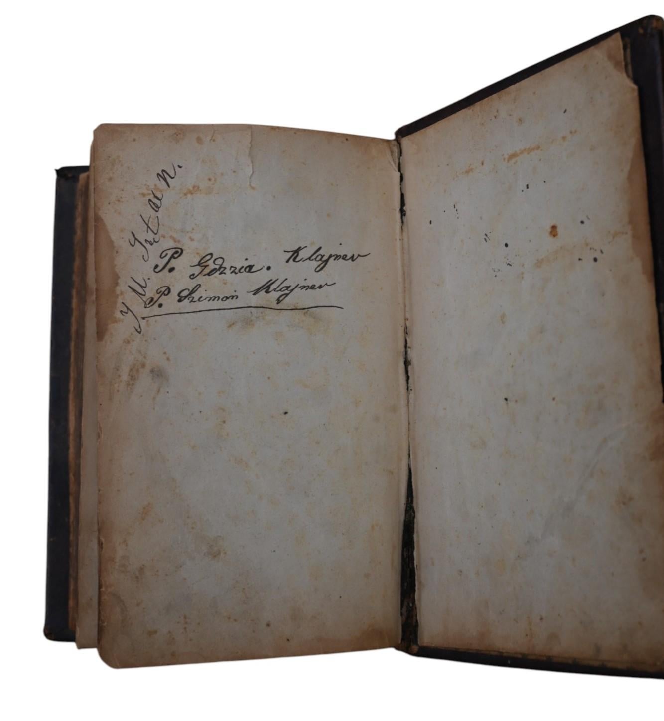 Polacco Libro di preghiere ebraico-yiddish per donne - 