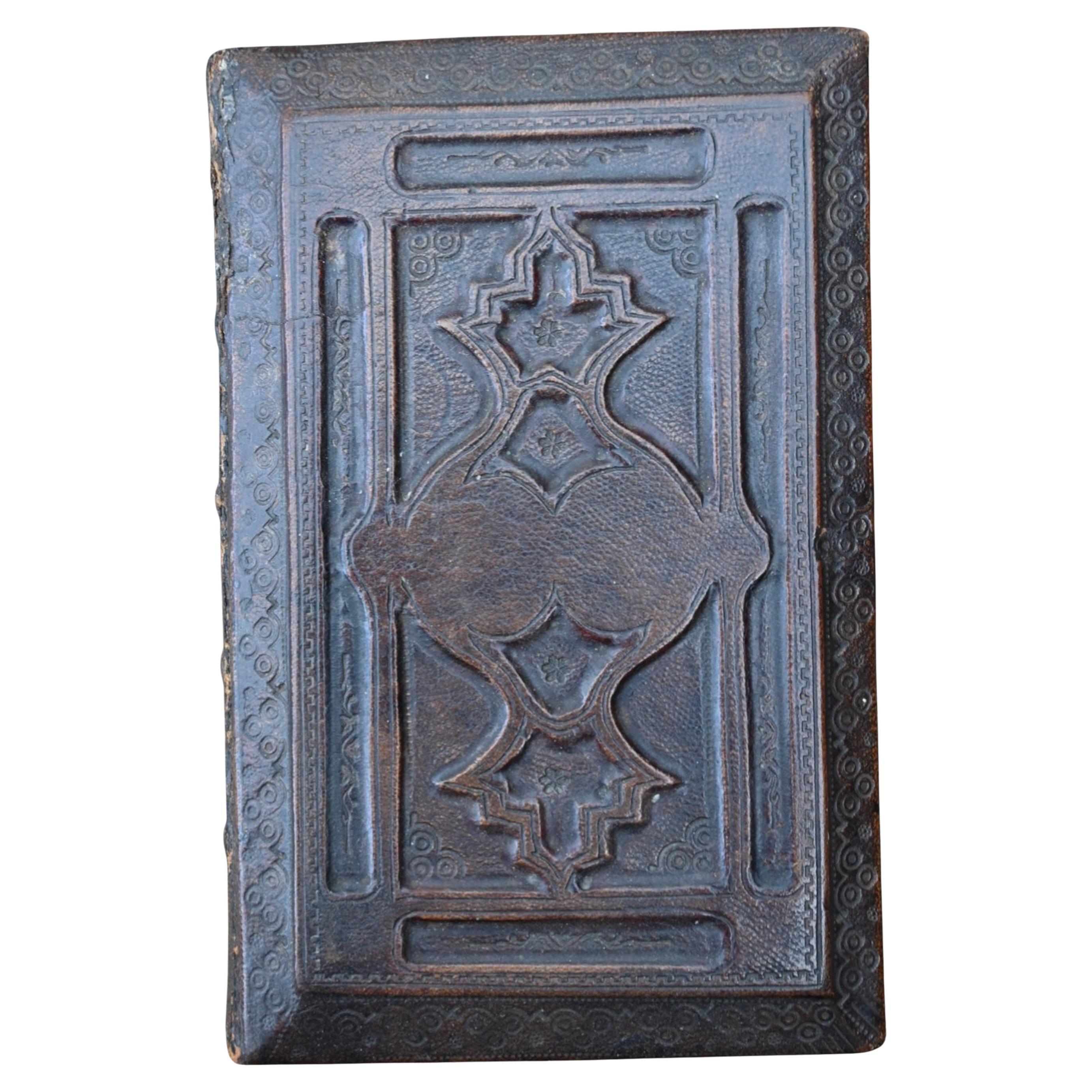 Libro di preghiere ebraico-yiddish per donne - "siddur Sablonot Hi Korban Mincha" 1892 in vendita